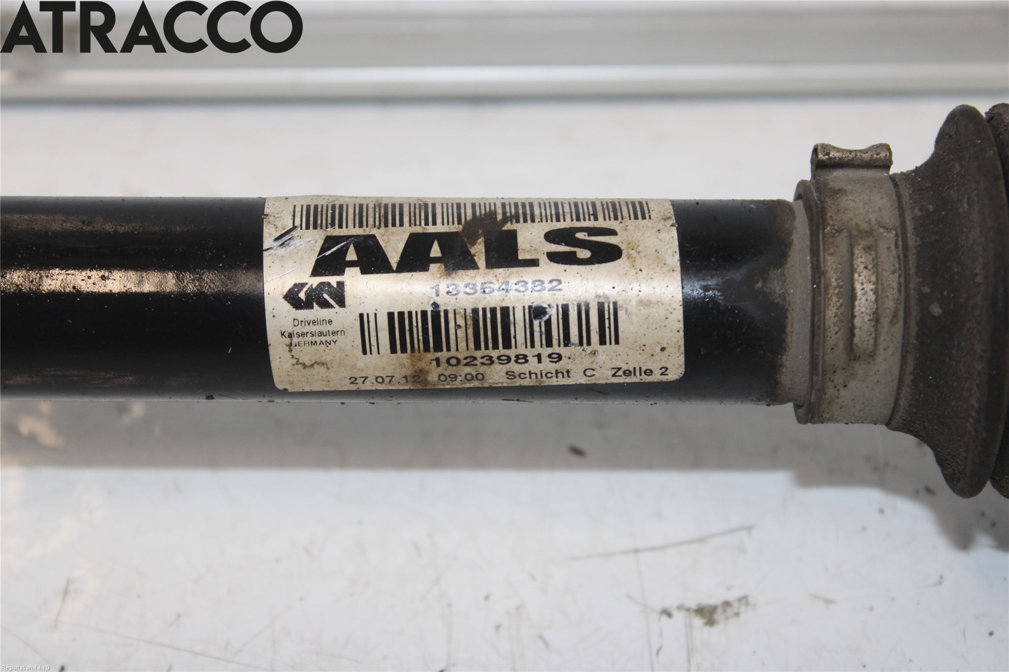 Opel ASTRA J 10-15 Drivaksel Foran Kompl Venstre