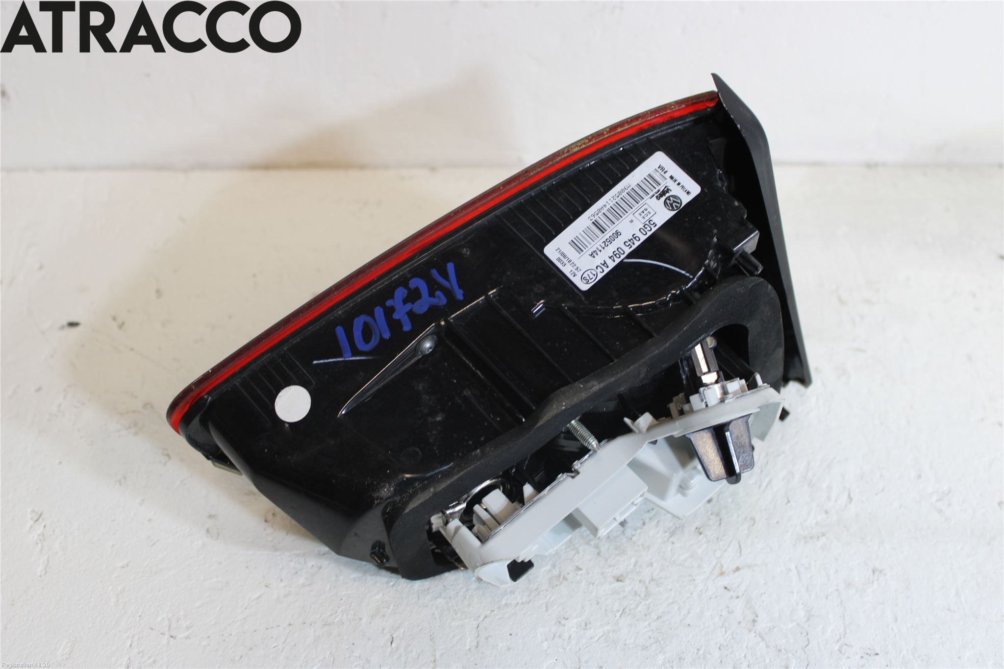 Volkswagen VW GOLF / E-GOLF VII 13-20 Baklykt Venstre  På Luke(Indre