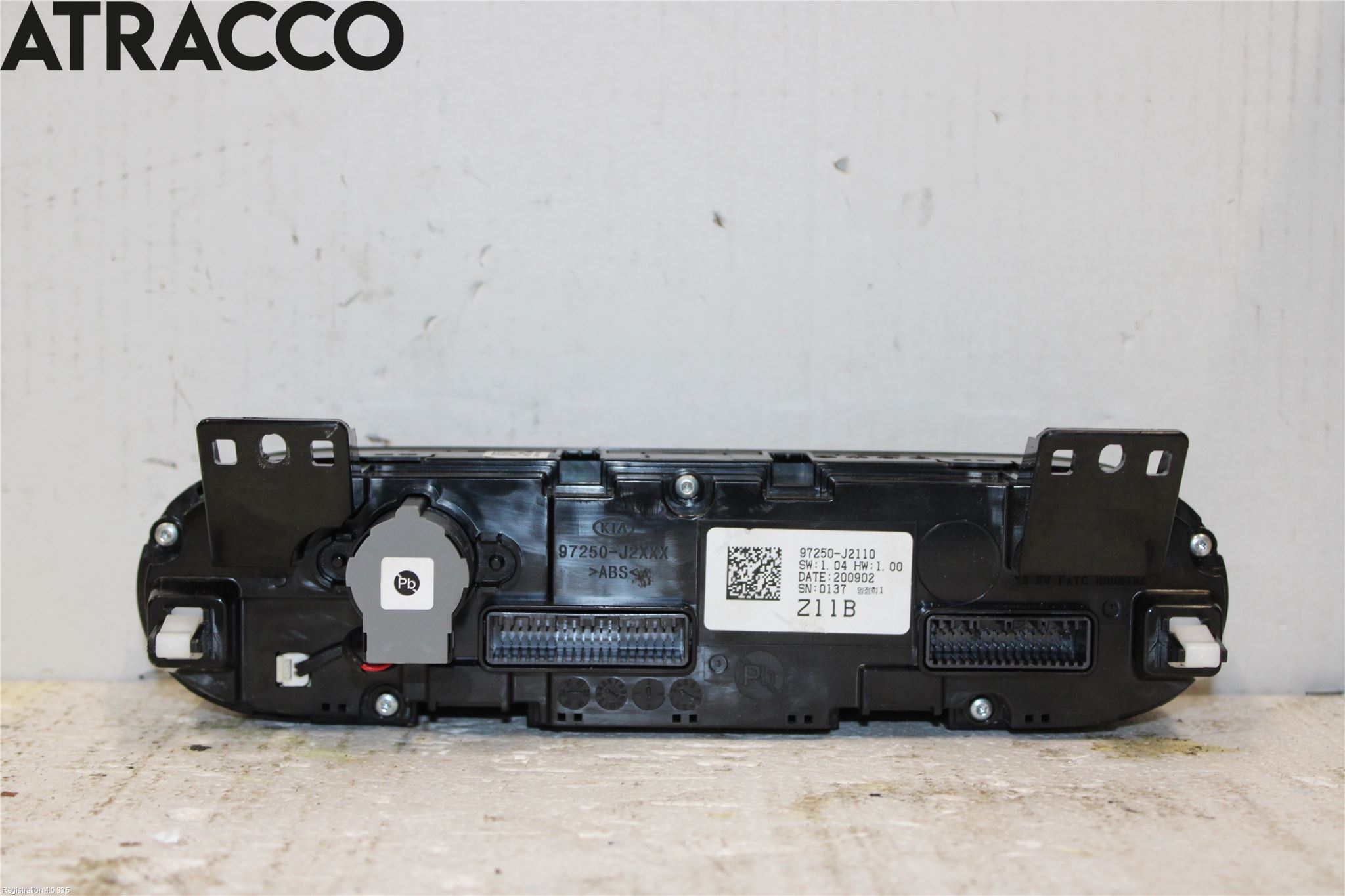 Kia SOUL 09- Varme Ac Betjening-Display