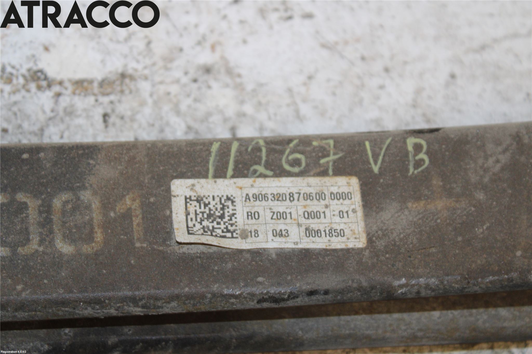 Mercedes-Benz MB SPRINTER (W906) 06-18 Fjær Bak Blad