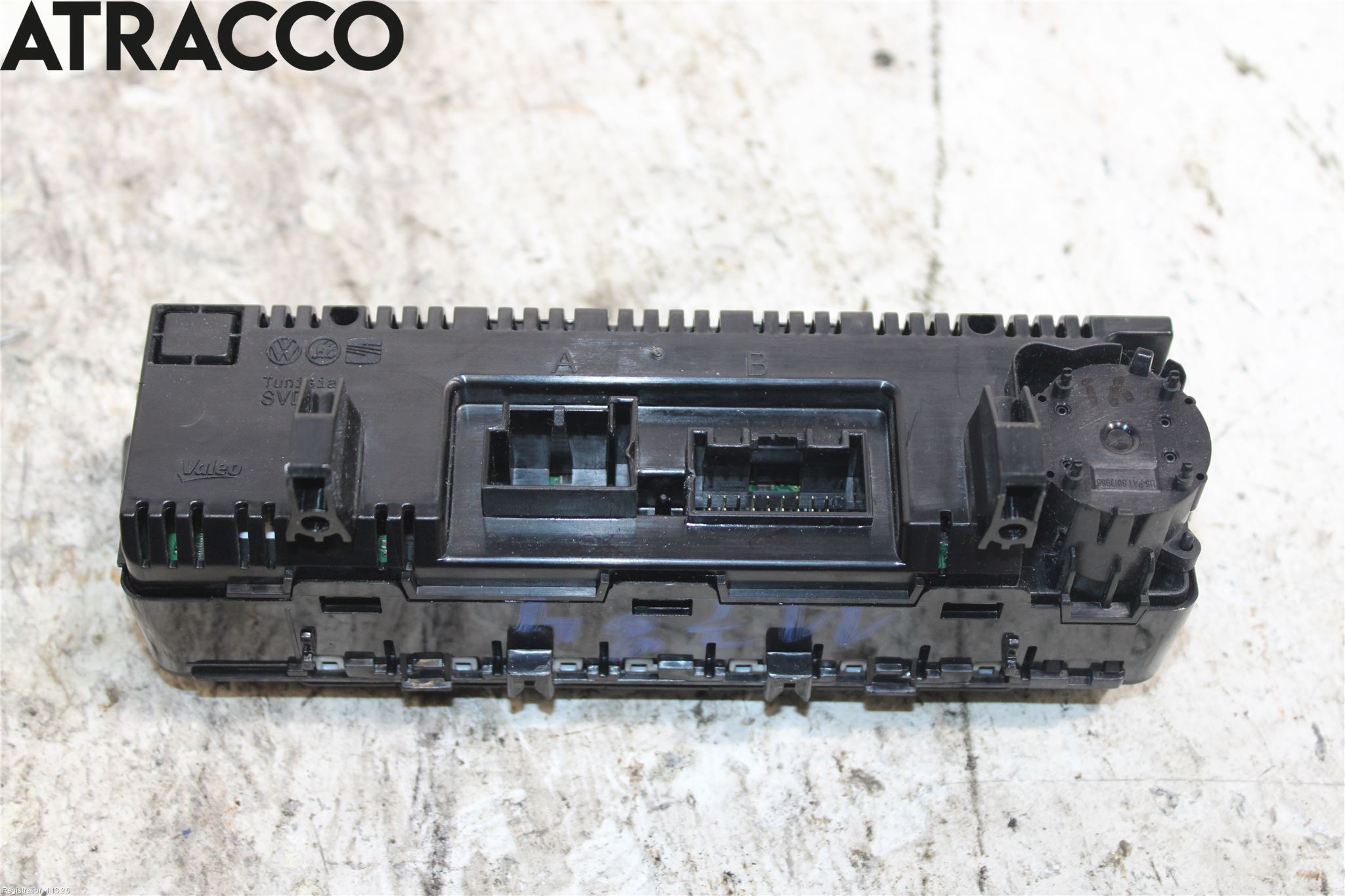 Volkswagen VW POLO 10-17 Varme Ac Betjening-Display