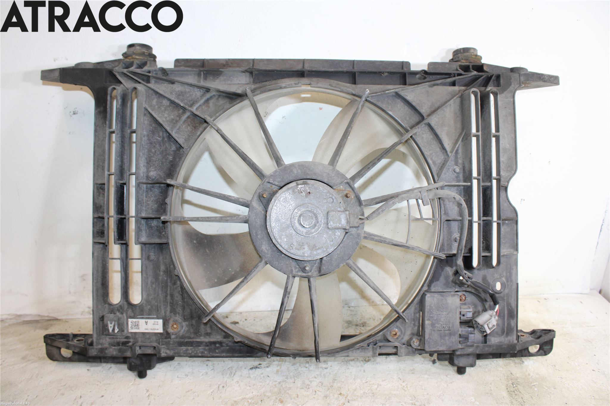 Toyota AURIS 07-09 Kjølevifte Elektrisk