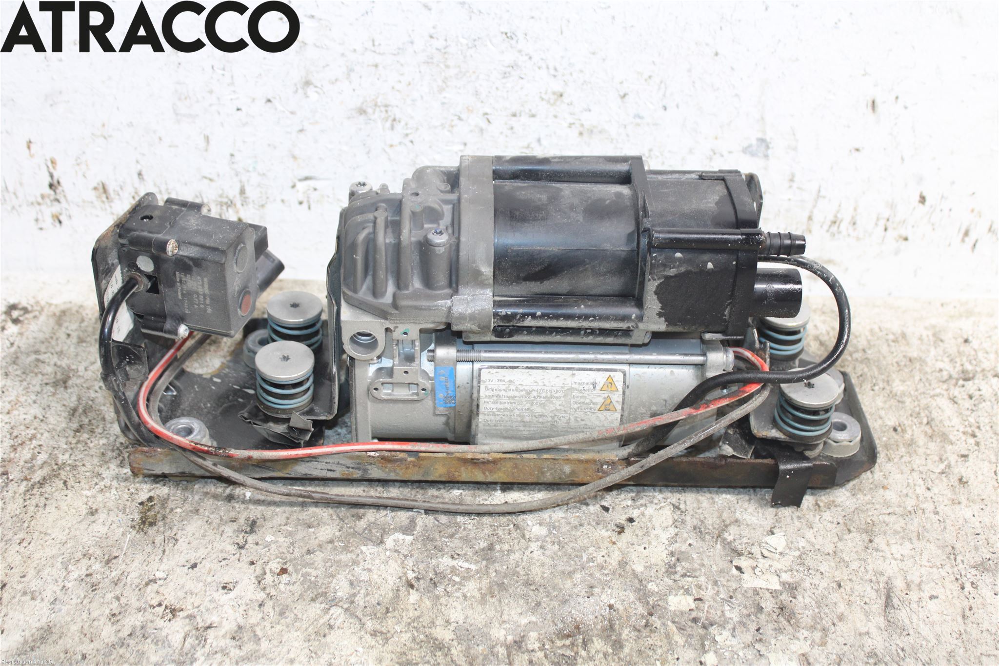 BMW 5 F10/F11/F18 09-17 Fjæring Kompressor Støtd-Fjæri