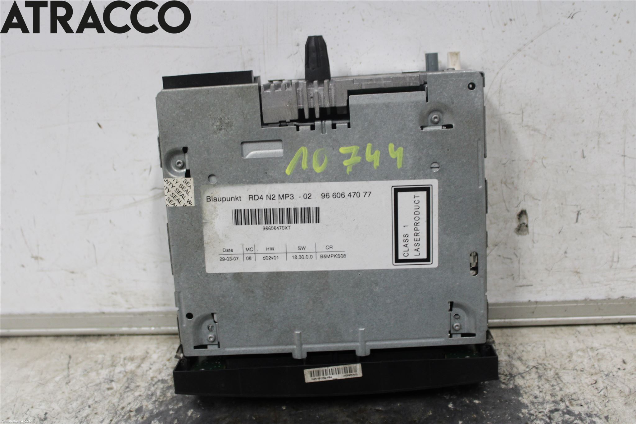 Citroen C4 I   05-10 Stereo Radio Med Cd