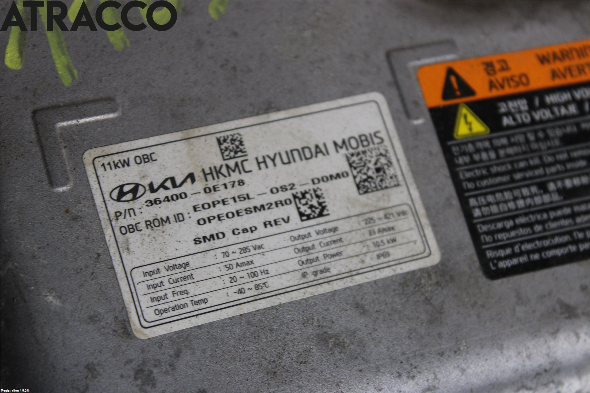 Hyundai KONA/ELECTRIC OS 18-23 Batterilader Hybrid