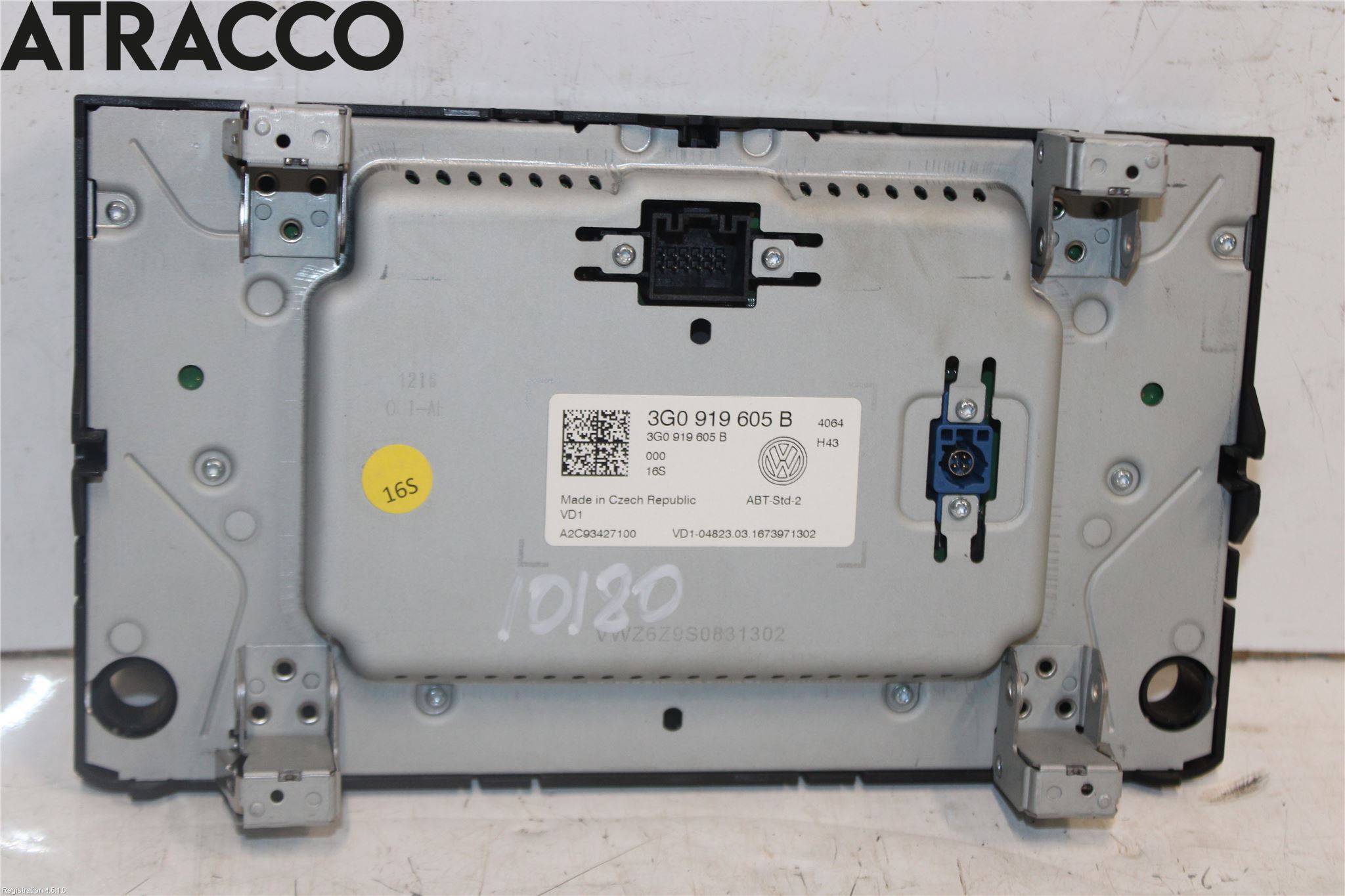 Volkswagen VW GOLF PLUS/CROSS GOLF 04-14 Multifunktionsdisplay