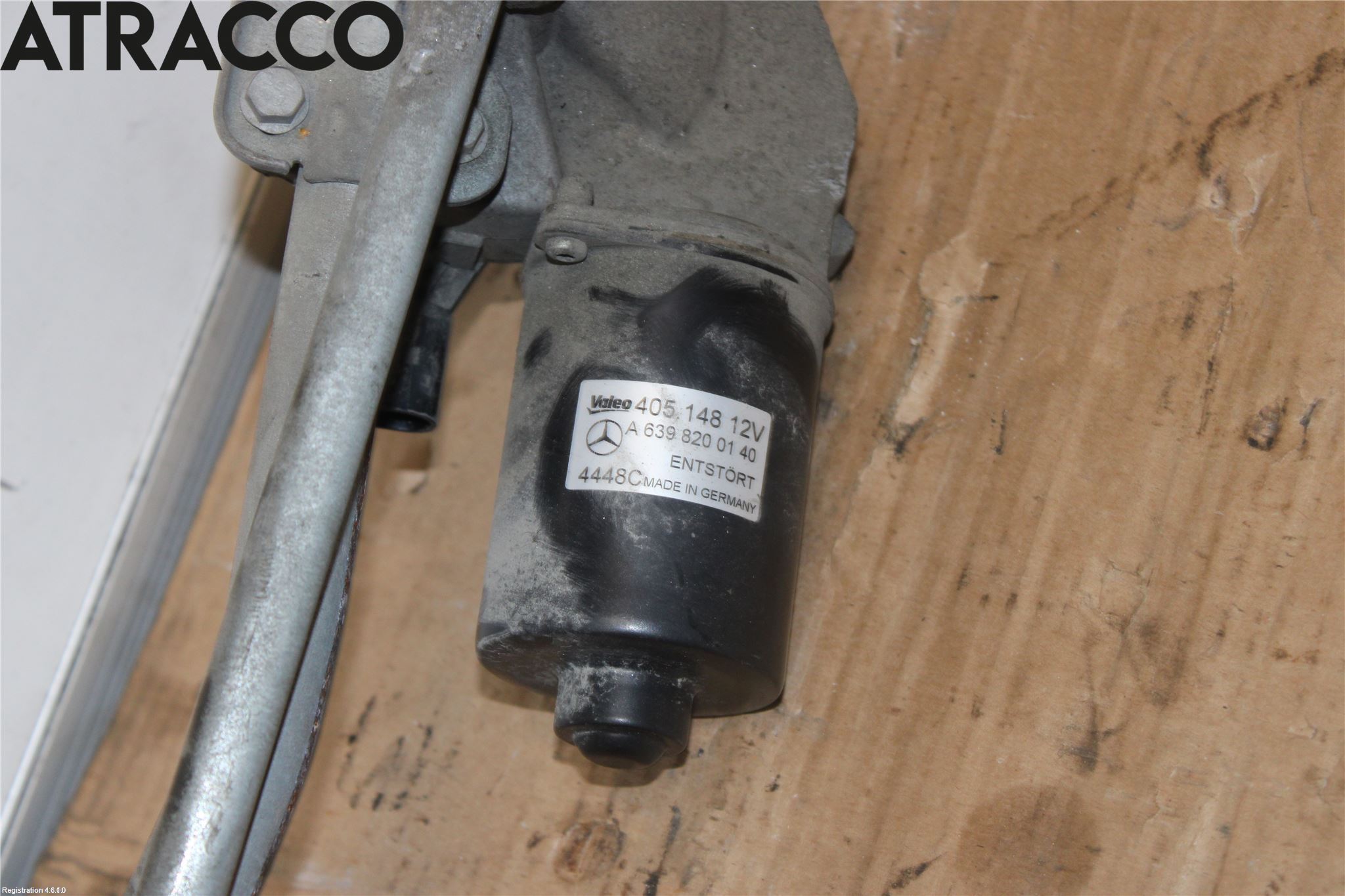 Mercedes-Benz MB VITO/VIANO (W639) 04-14 Viskermotor Frontrute