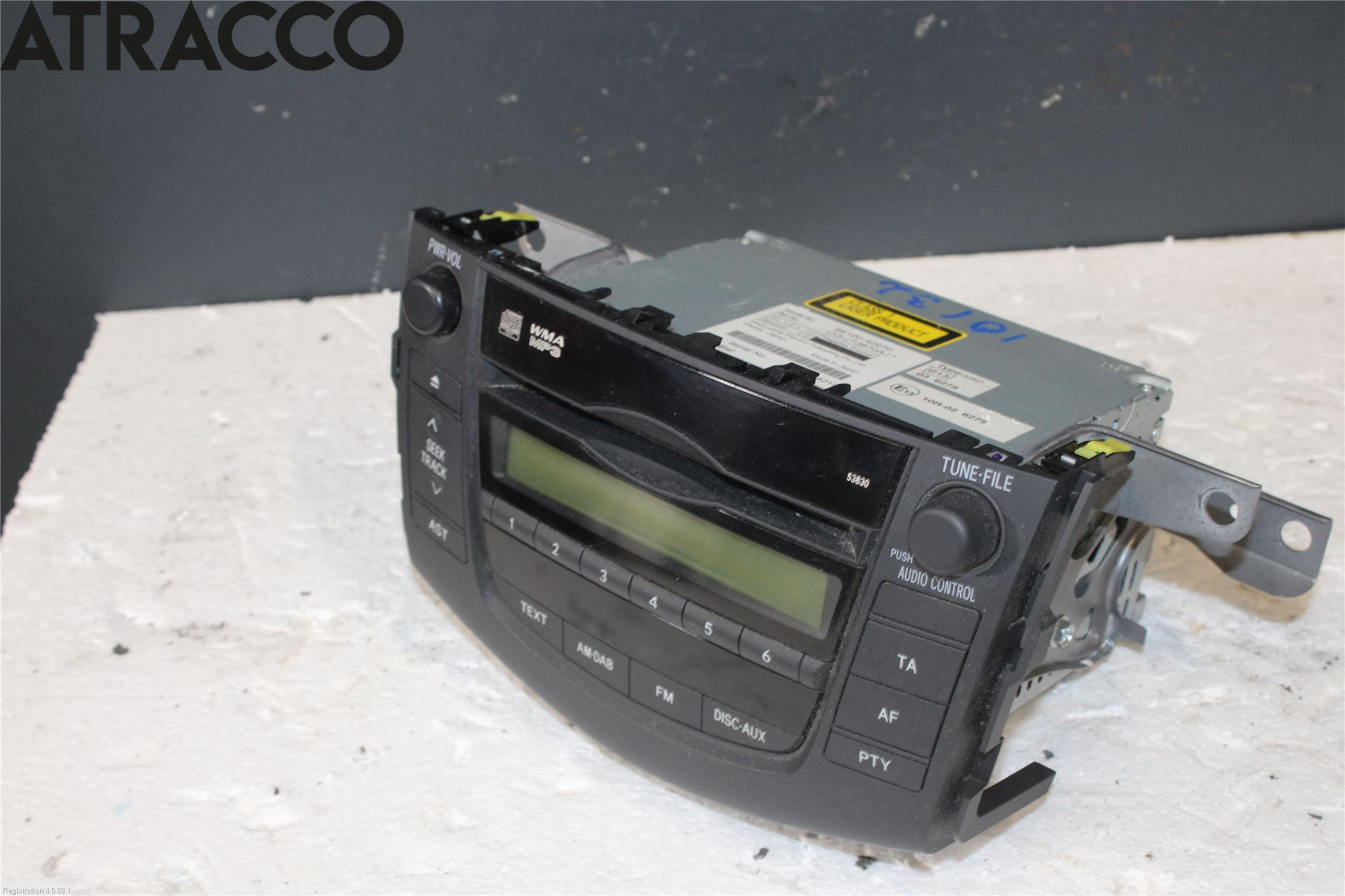 Toyota RAV 4 06-12 Stereo Radio Med Cd