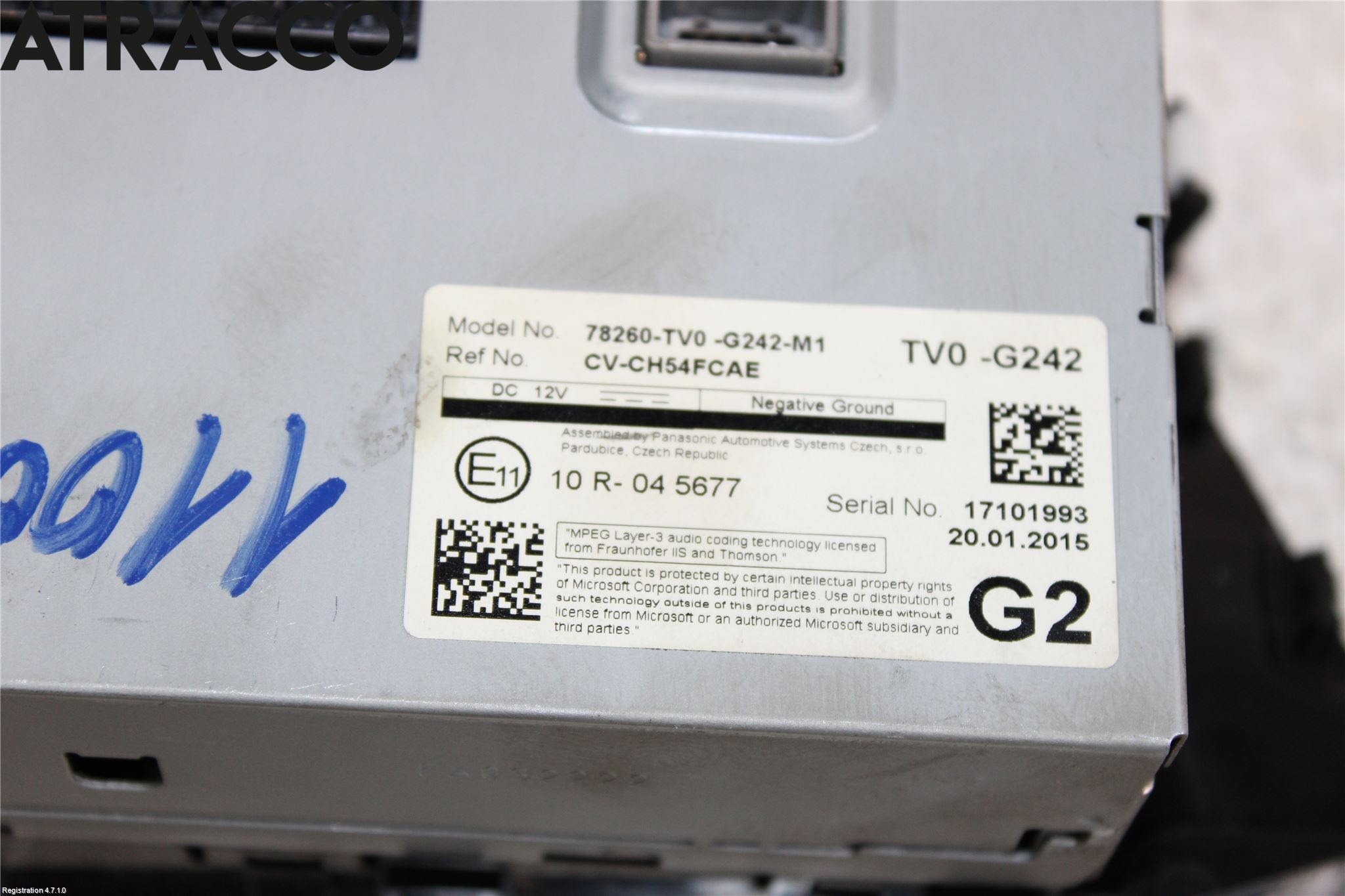 Honda CIVIC 12-16 Instr Varselys - Display