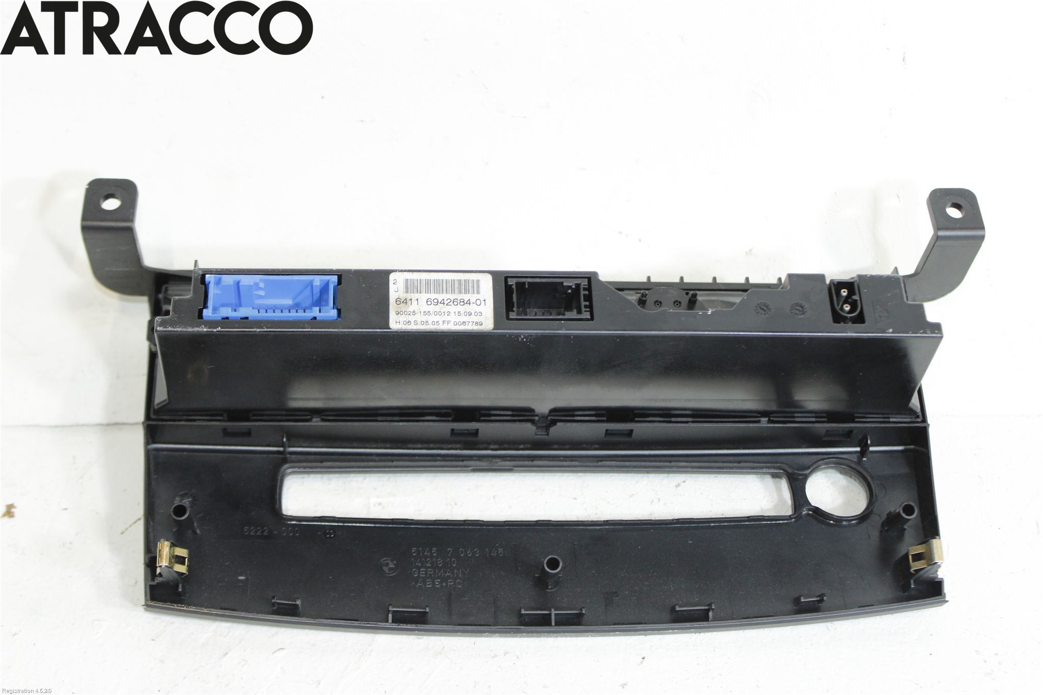 BMW 5 E60/61 Sed/Tou 02-10 Varme Ac Betjening-Display