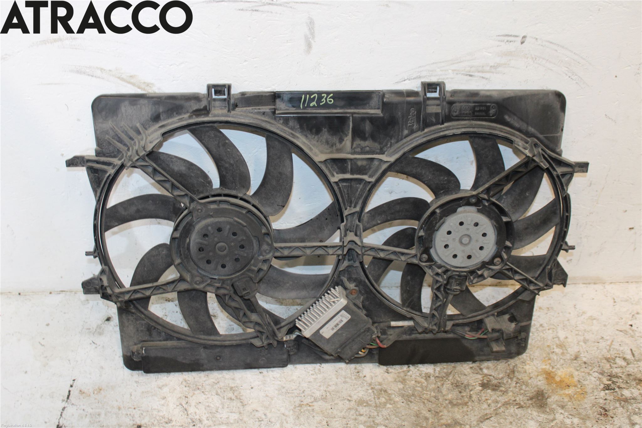 Audi A4 ALLROAD 09-16 Kjølevifte Elektrisk