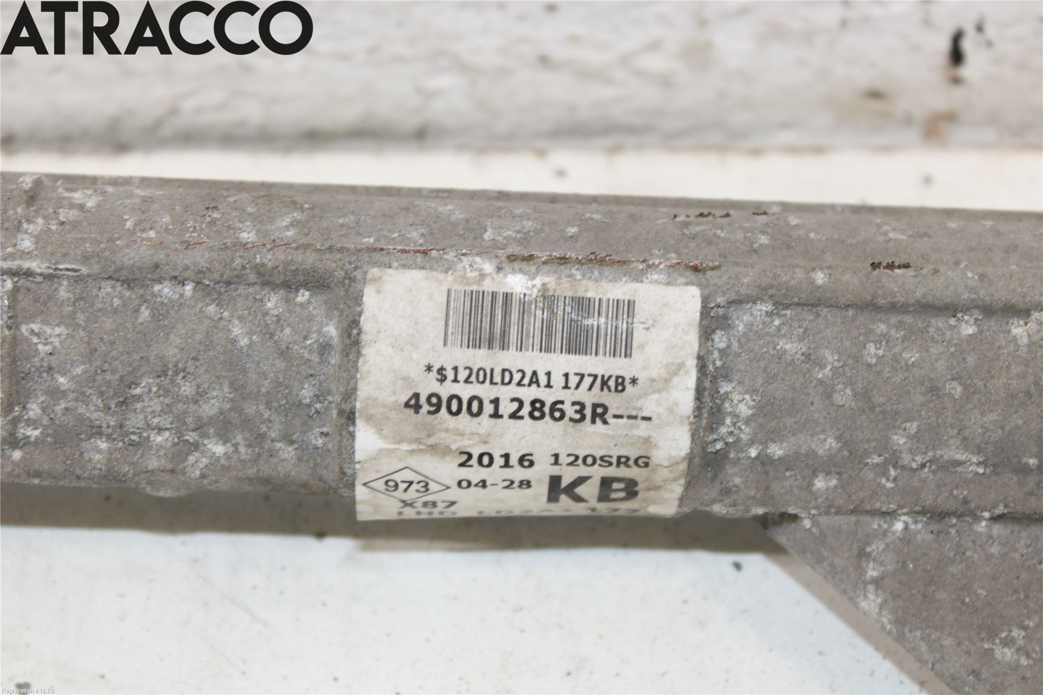 Renault CAPTUR 13-19 Snekke - Tannstang