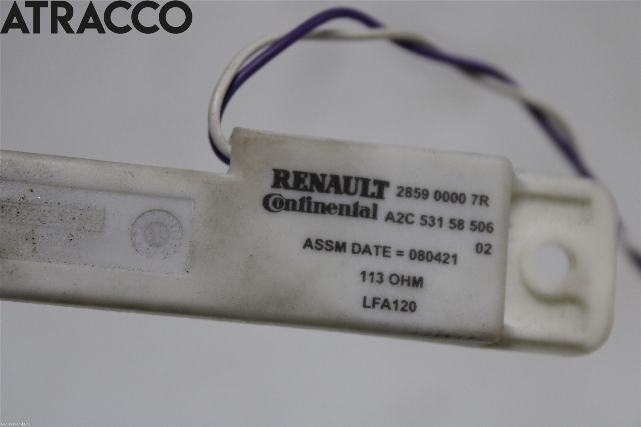 Renault ZOE/E-TECH 13- Stereo Antenne Radio-Tv