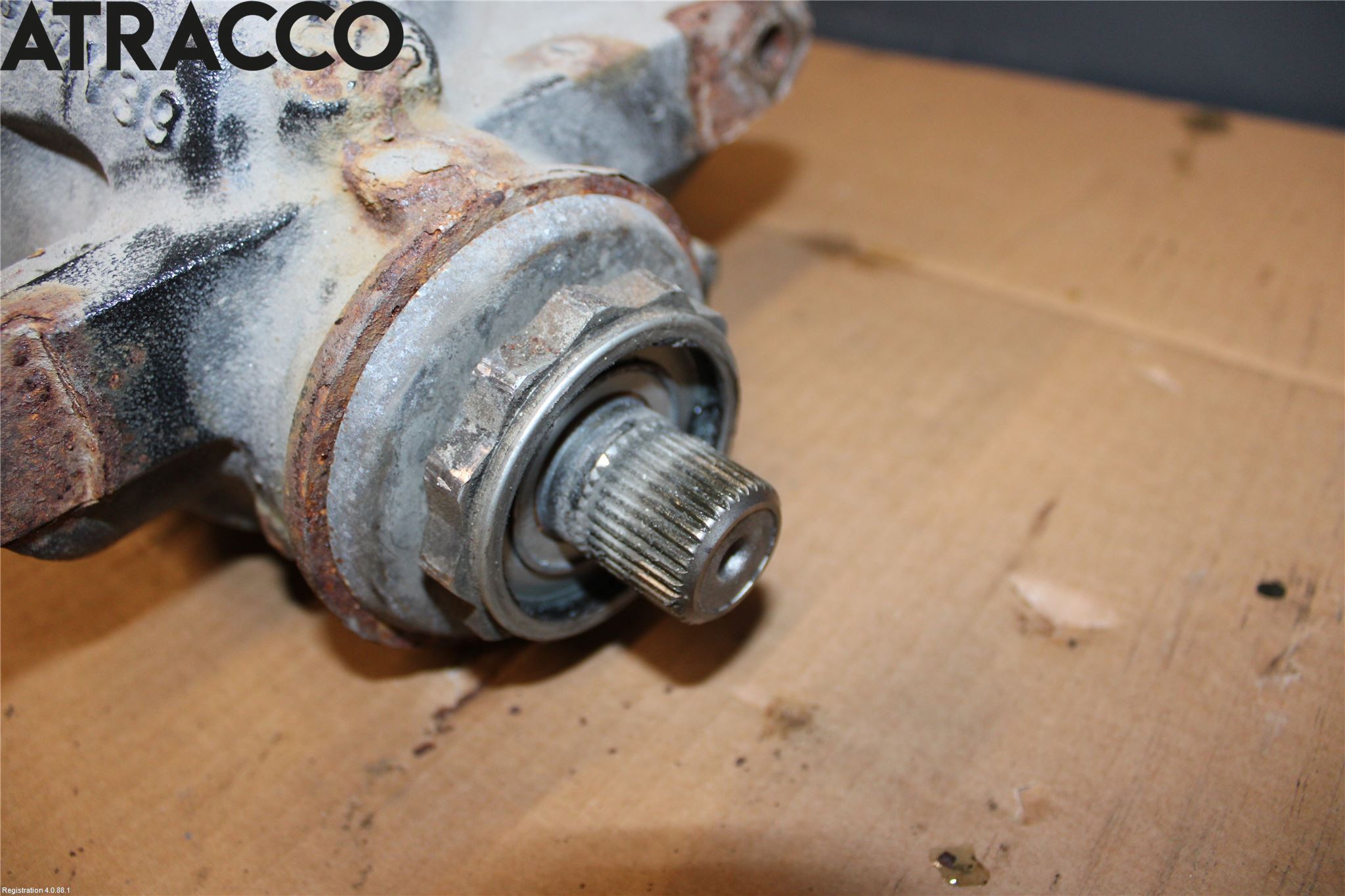 BMW 3 F30/F31/F80 12-19 Bakaksel Kardang Bak -Diff