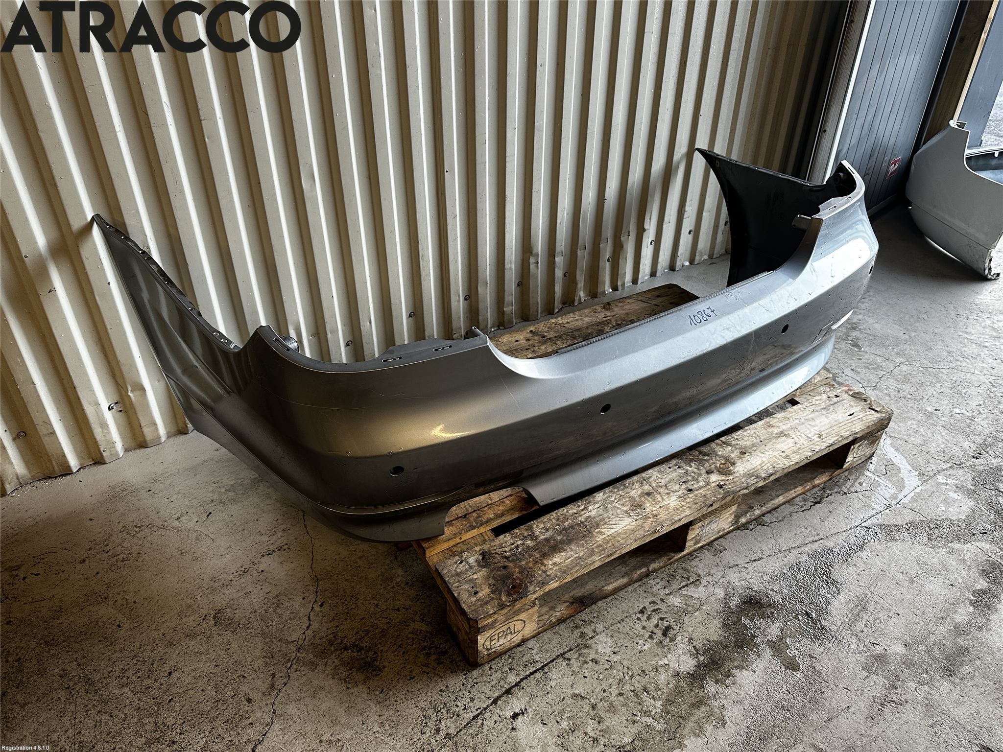 BMW 5 E60/61 Sed/Tou 02-10 Støtfanger Bak