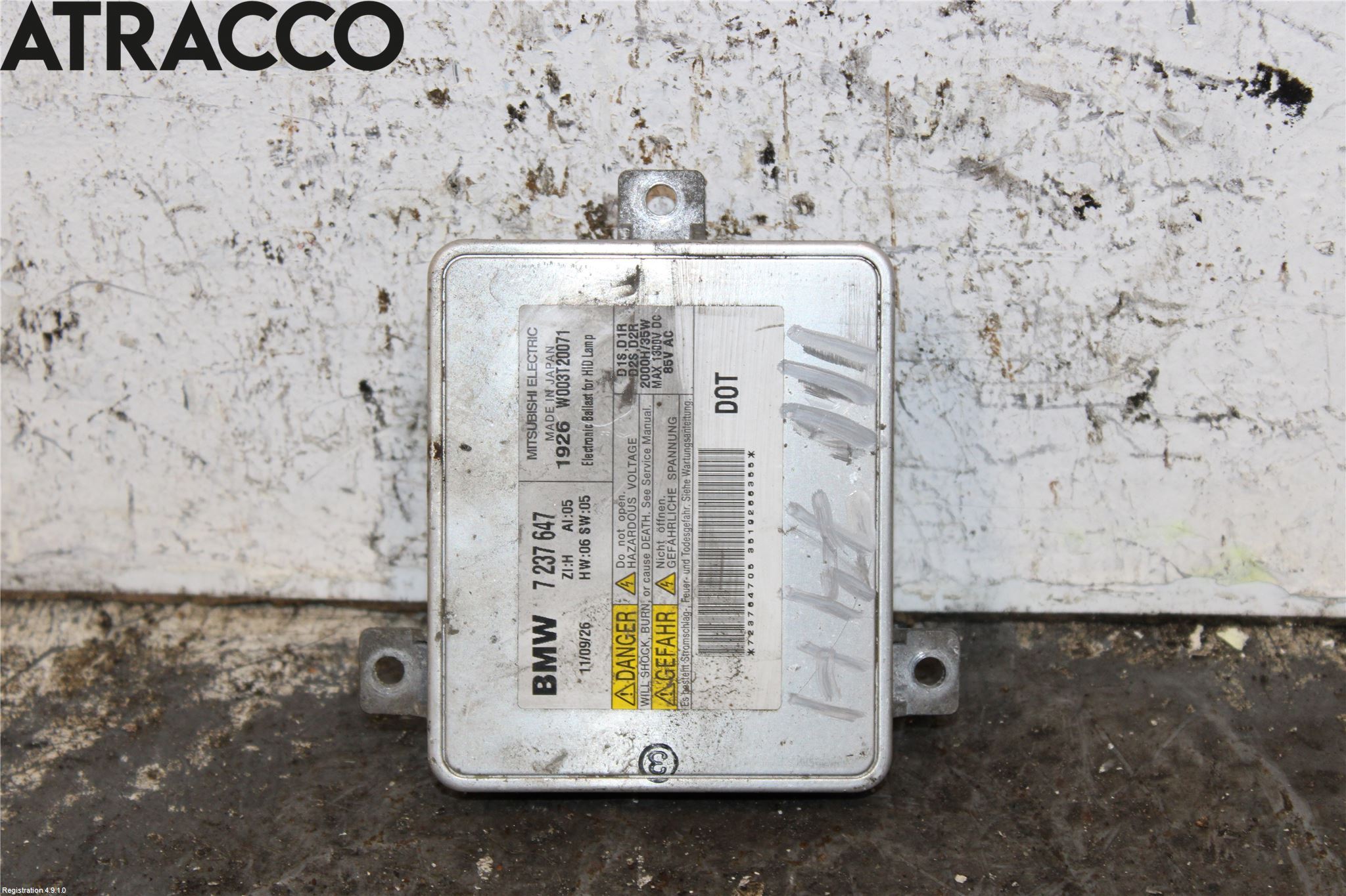 BMW 5 F10/F11/F18 09-17 Styreenhet Xenon