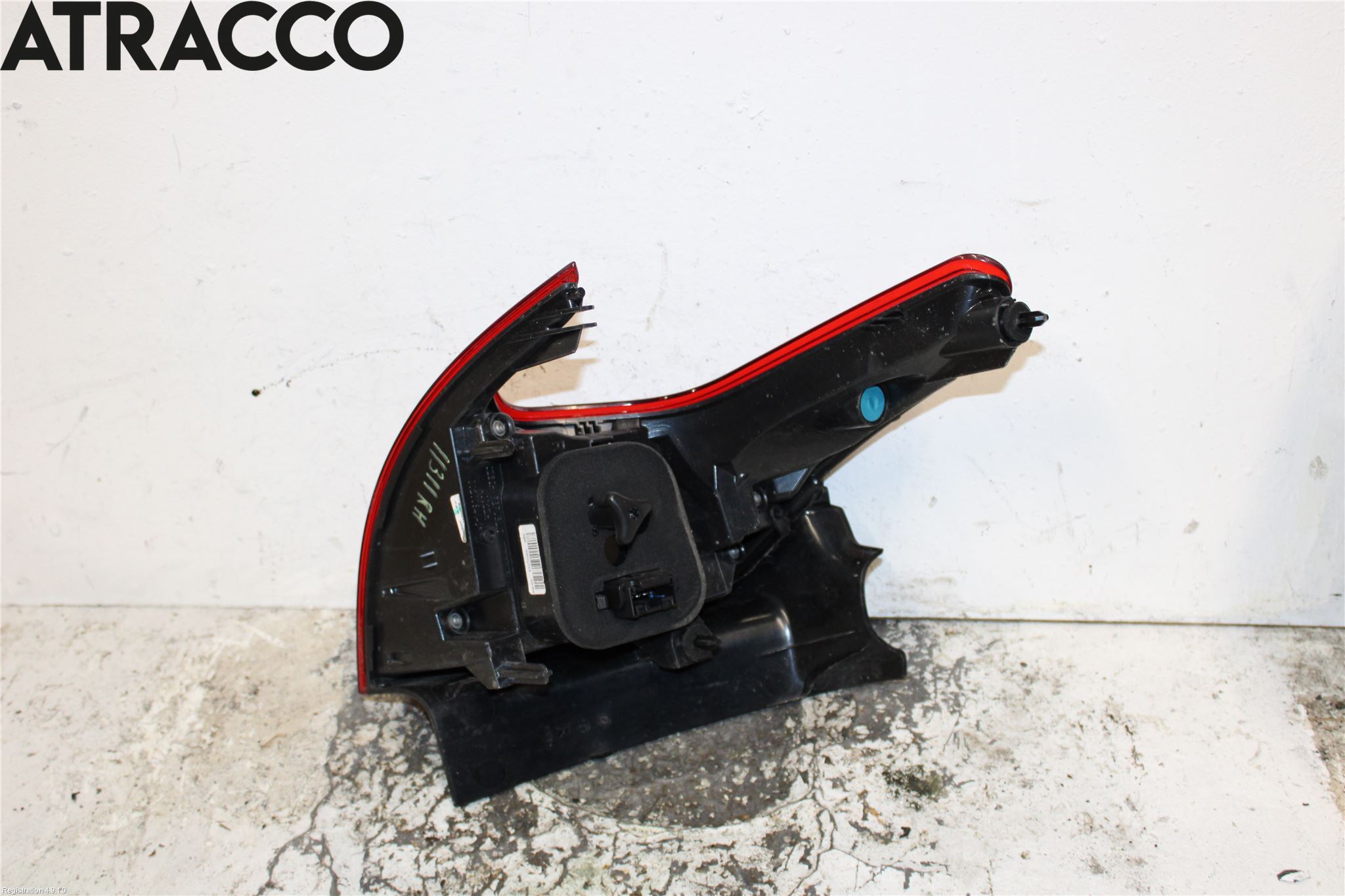 Peugeot 2008 13-20 Baklykt Høyre