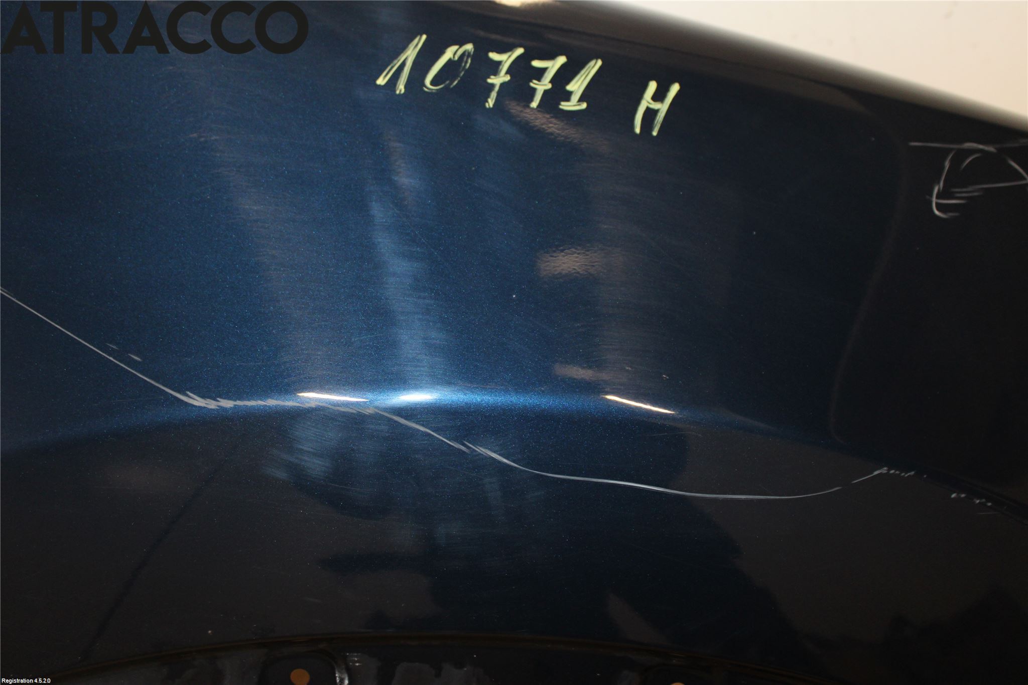 Nissan QASHQAI+2  08-10 Skjerm Foran Høyre