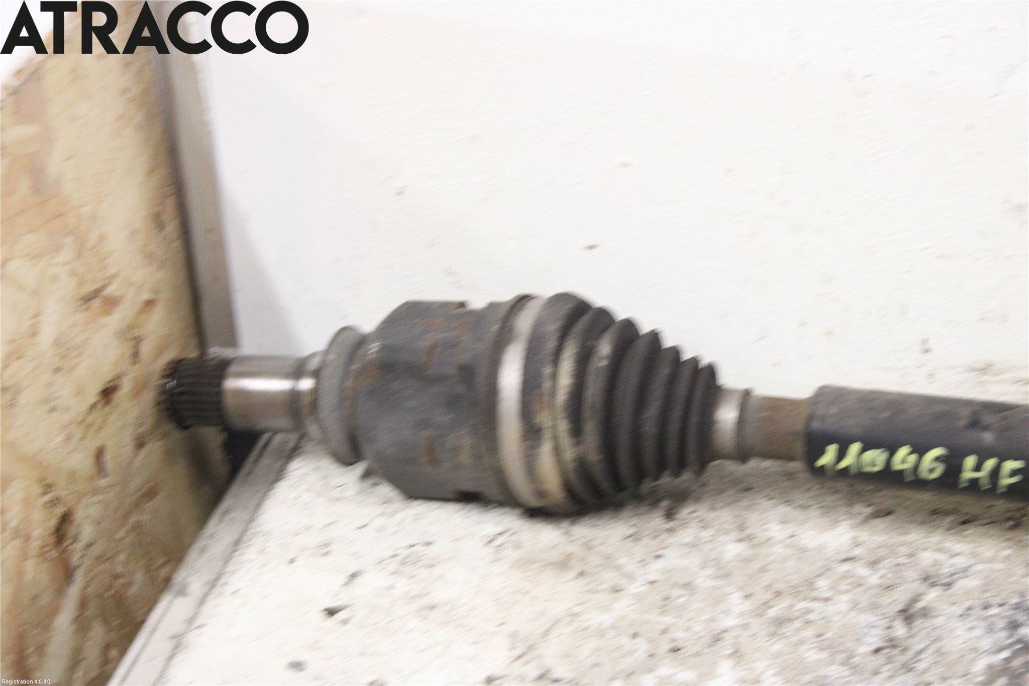 Toyota AURIS 10-12 Drivaksel Foran Kompl Høyre