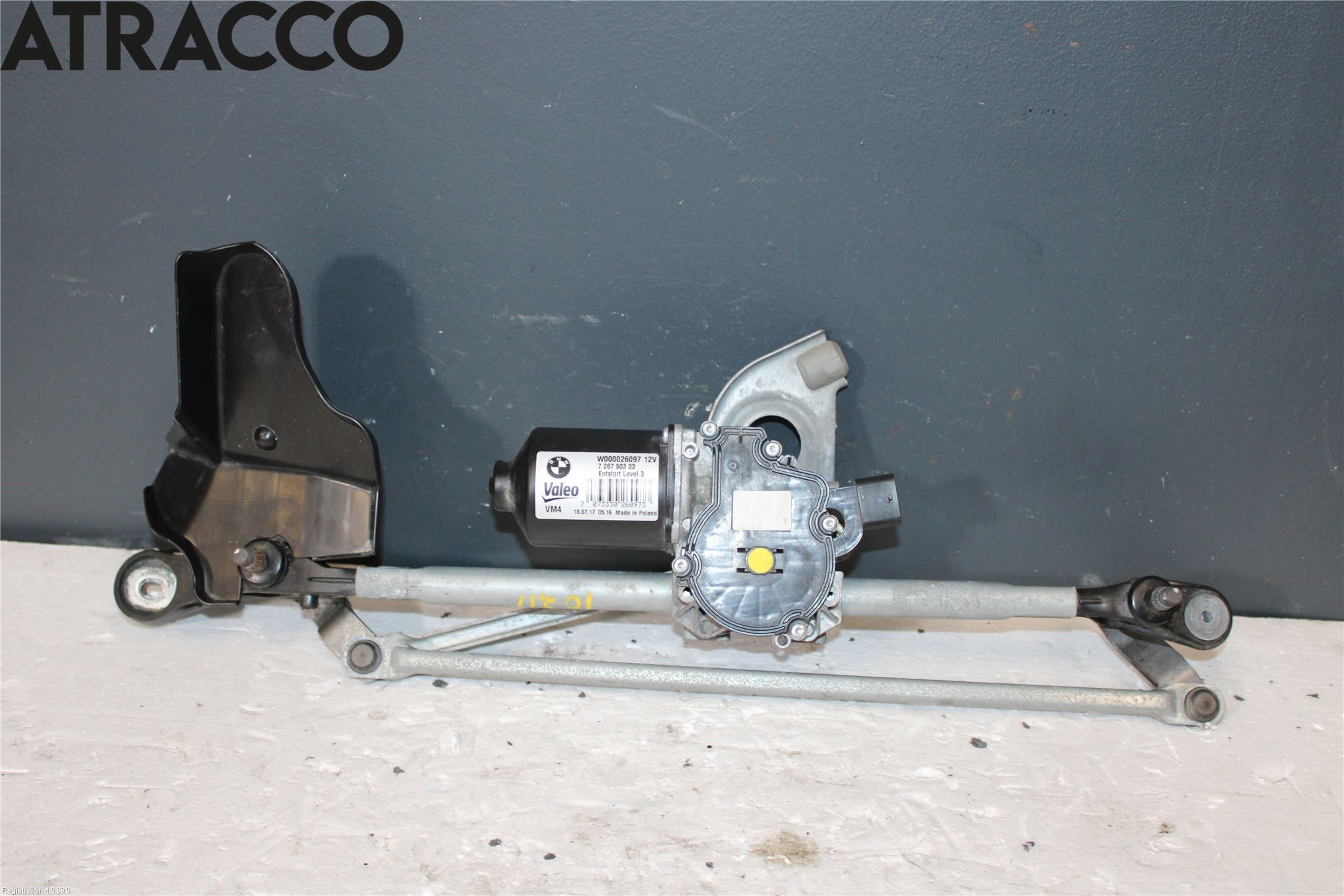 BMW 3 F30/F31/F80 12-19 Viskermotor Frontrute