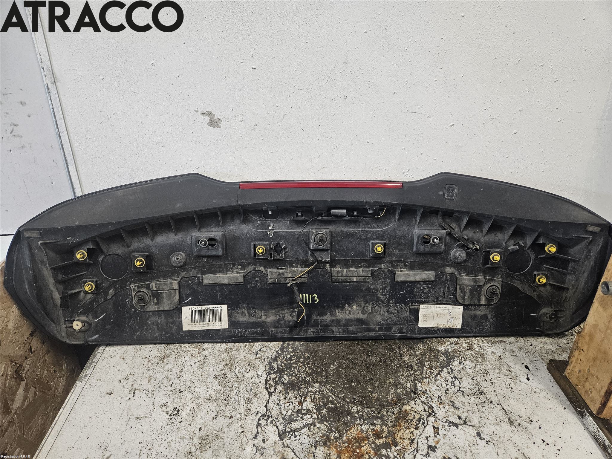 Volvo V40 12-19 Spoiler Bakluke