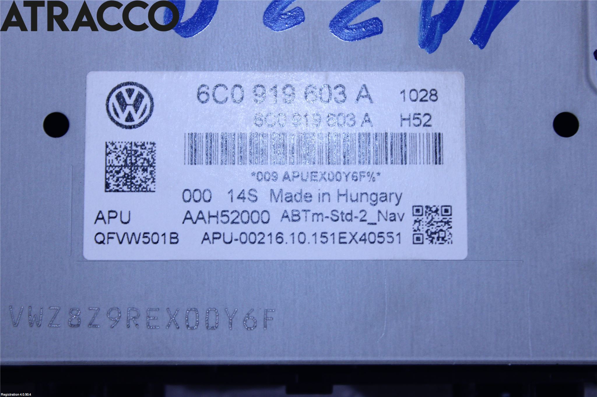 Volkswagen VW POLO 10-17 Stereo Radio