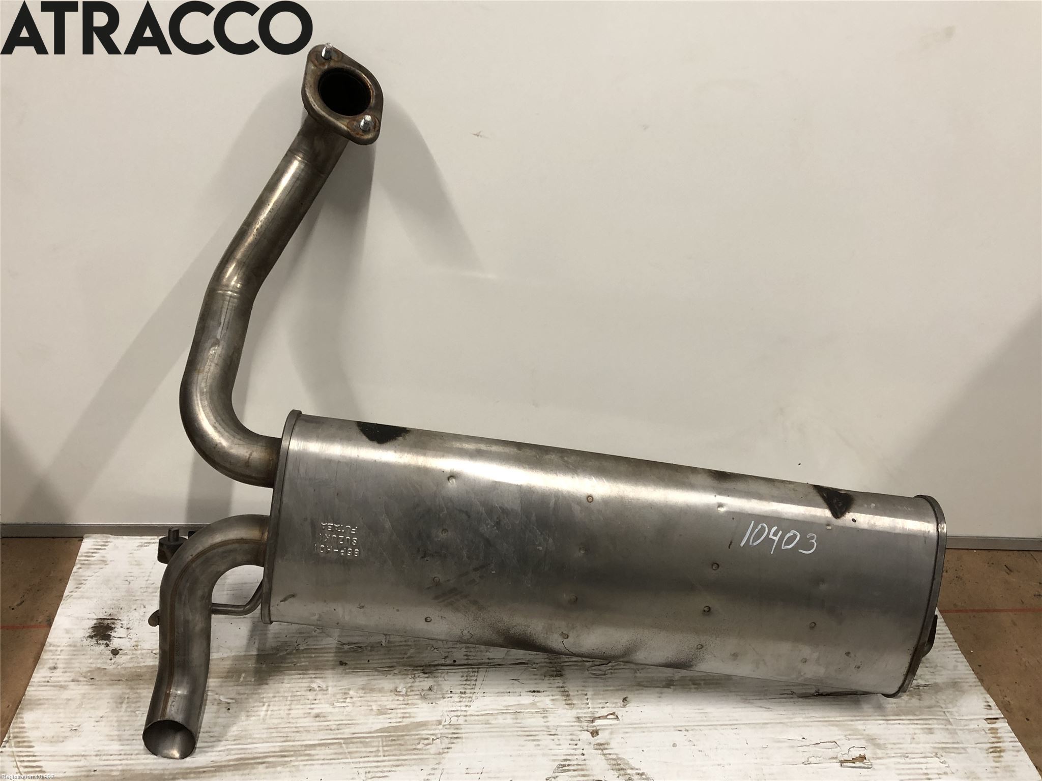 Suzuki VITARA 15- Eksos Bakre Potte