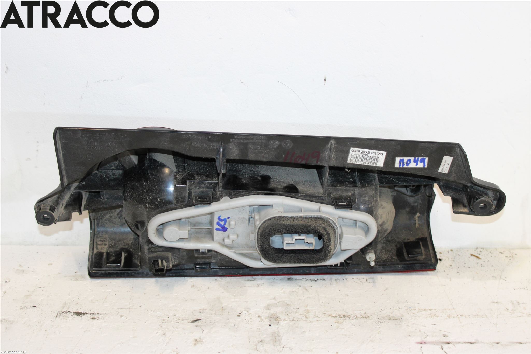 Peugeot PARTNER 08-15 Baklykt Venstre