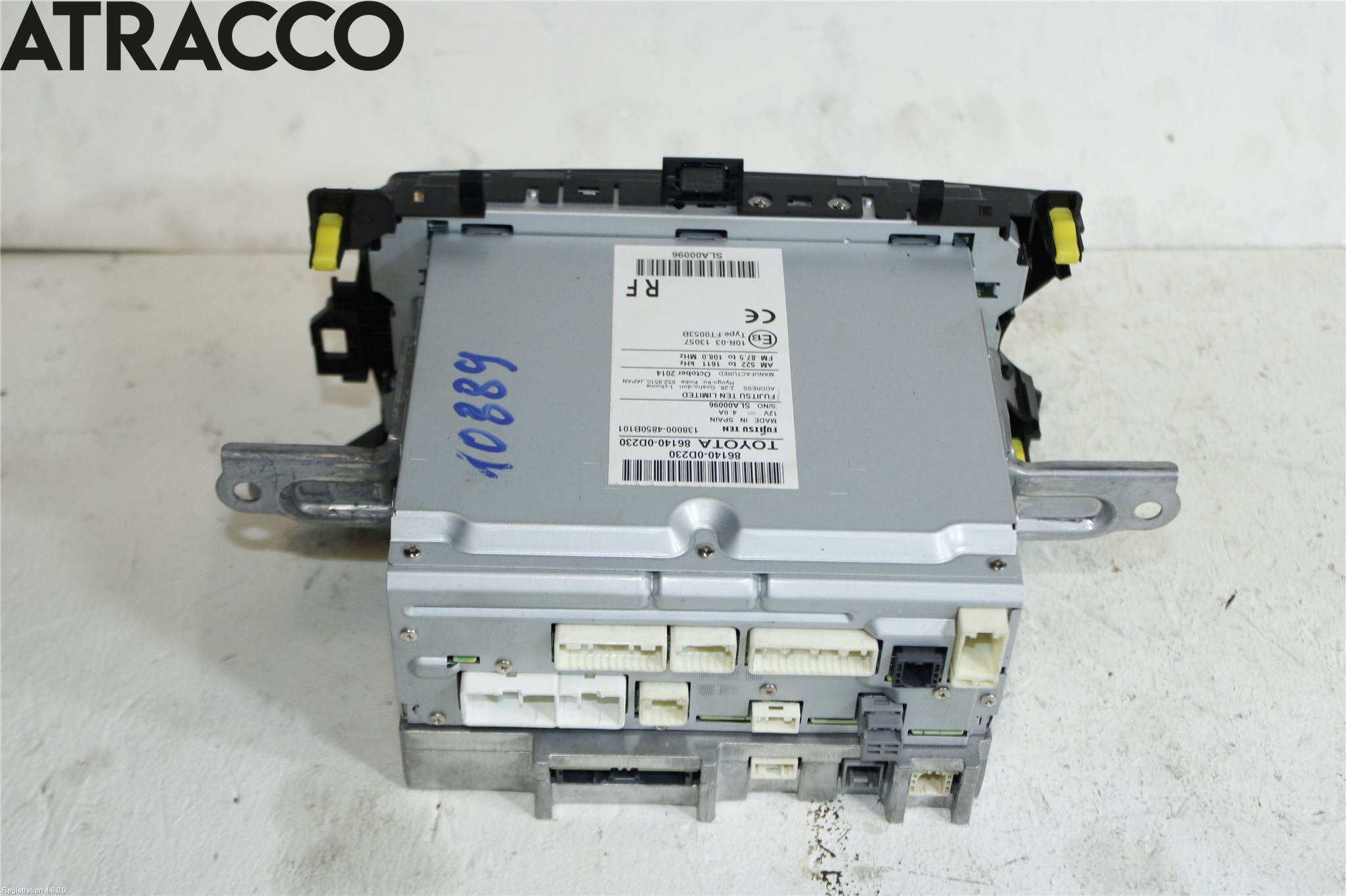Toyota YARIS XP130 15-20 Stereo Radio