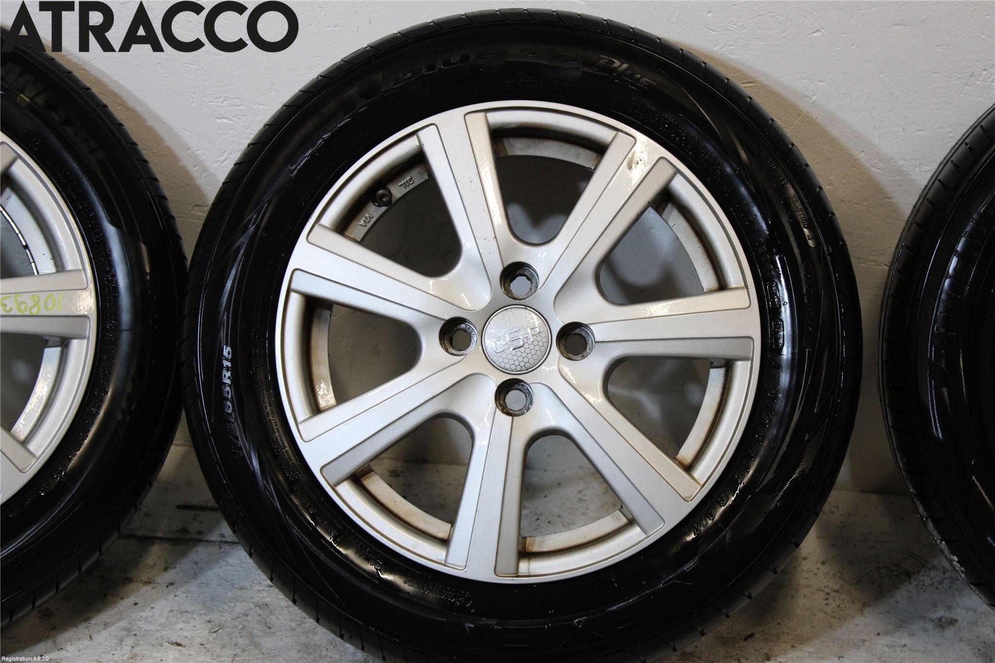 Toyota YARIS XP130 15-20 Dekk Sommer På Alu Felg 4Stk