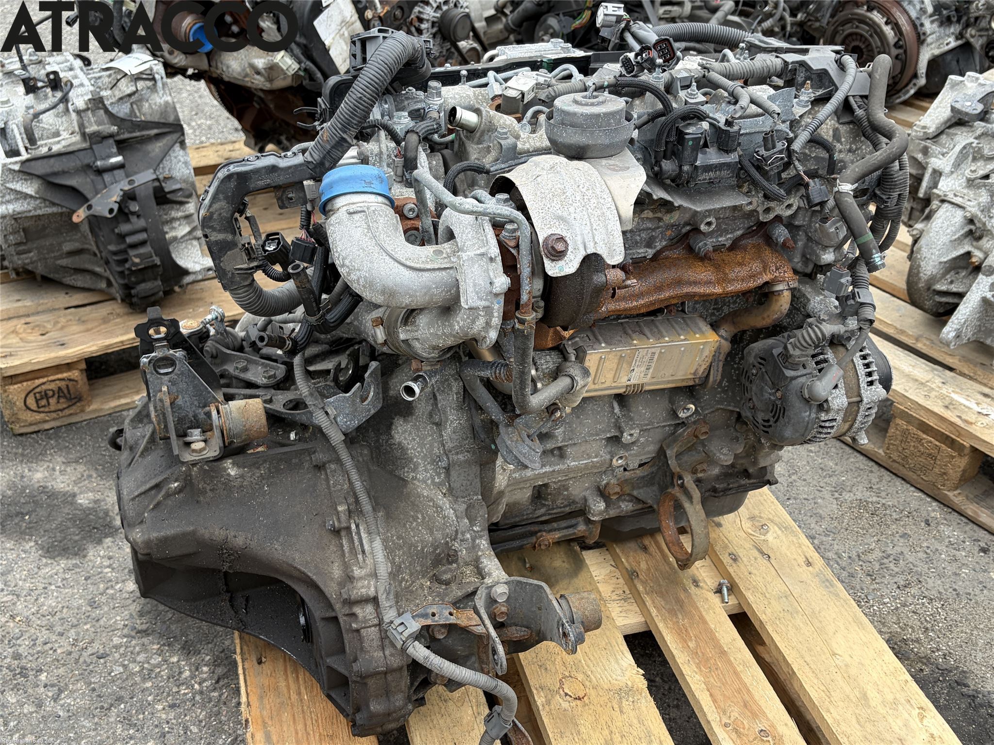 Toyota AVENSIS 09-15 Motor Diesel