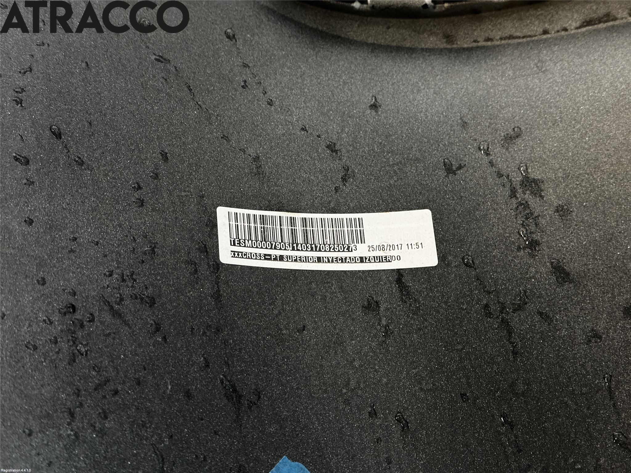 Opel CROSSLAND X 18- Støtfanger Bak