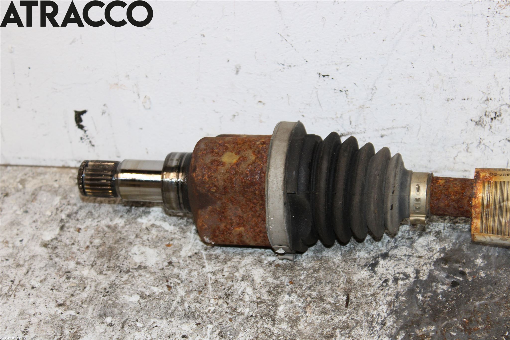 Ford FIESTA 13-17 Drivaksel Foran Kompl Venstre