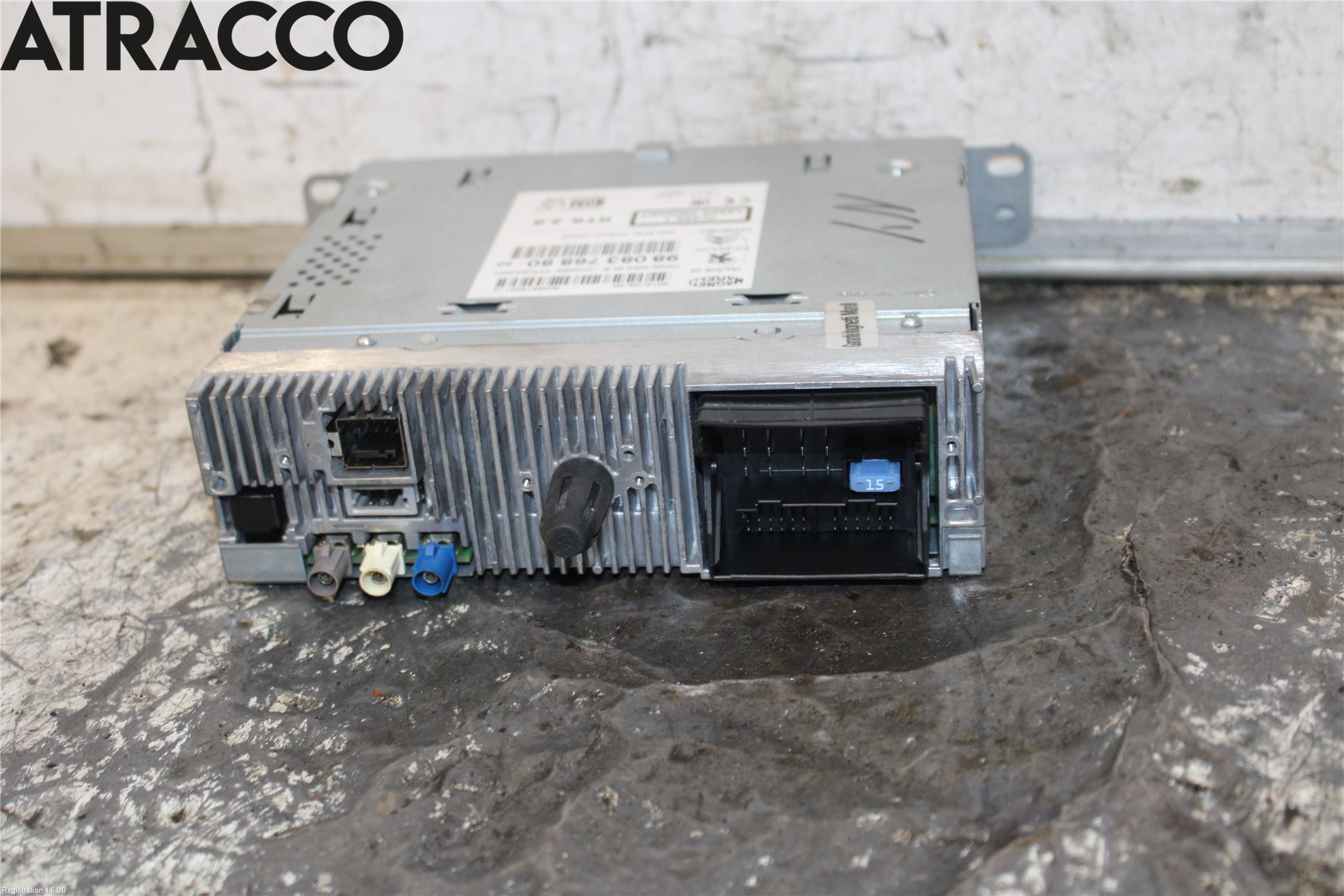 Peugeot 508 11-18 Stereo Radio Med Cd