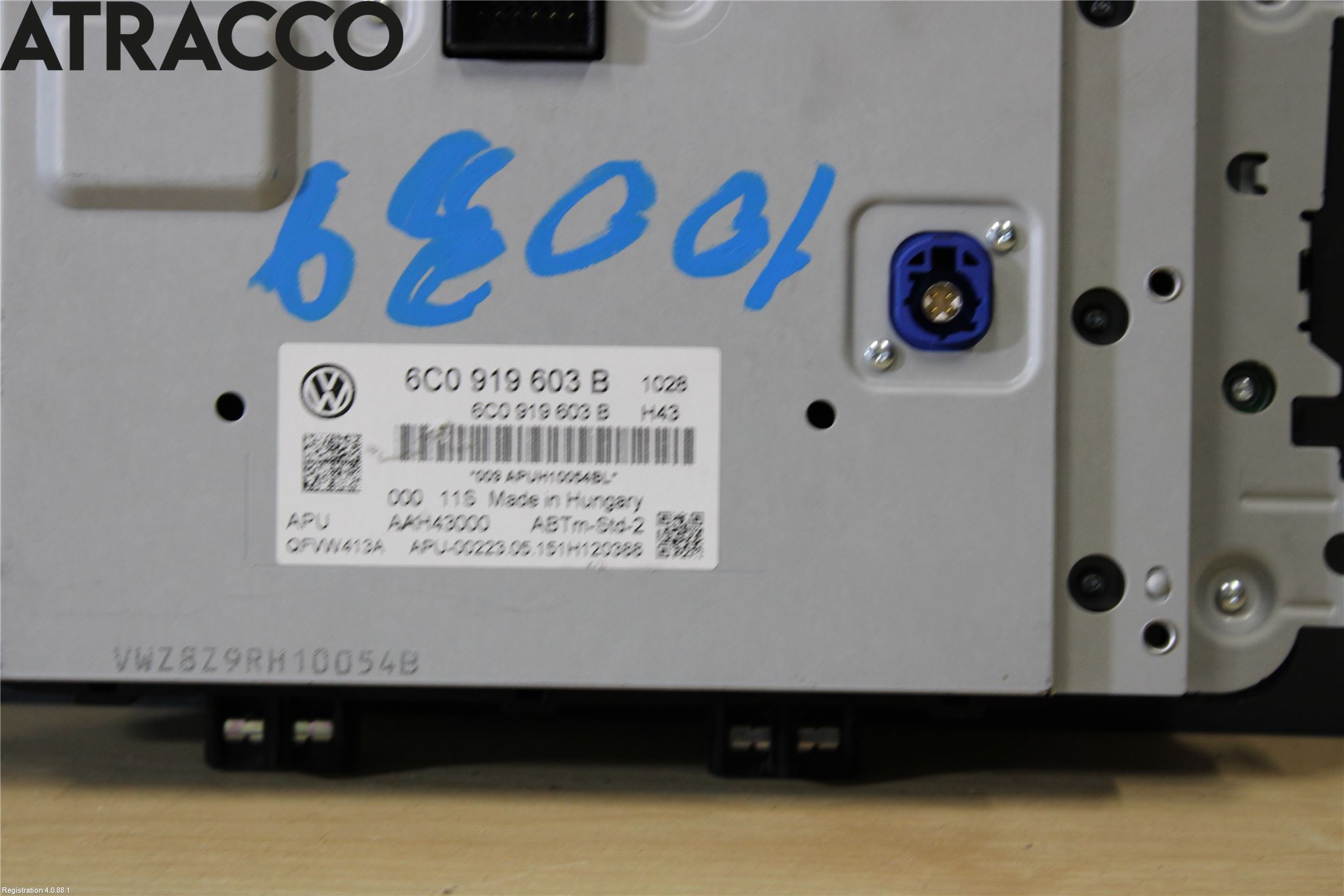 Volkswagen VW POLO 10-17 Multifunktionsdisplay