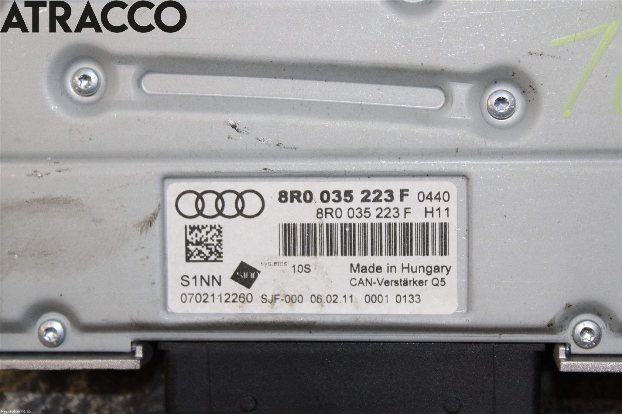 Audi A4/S4 08-11 Stereo Forsterker