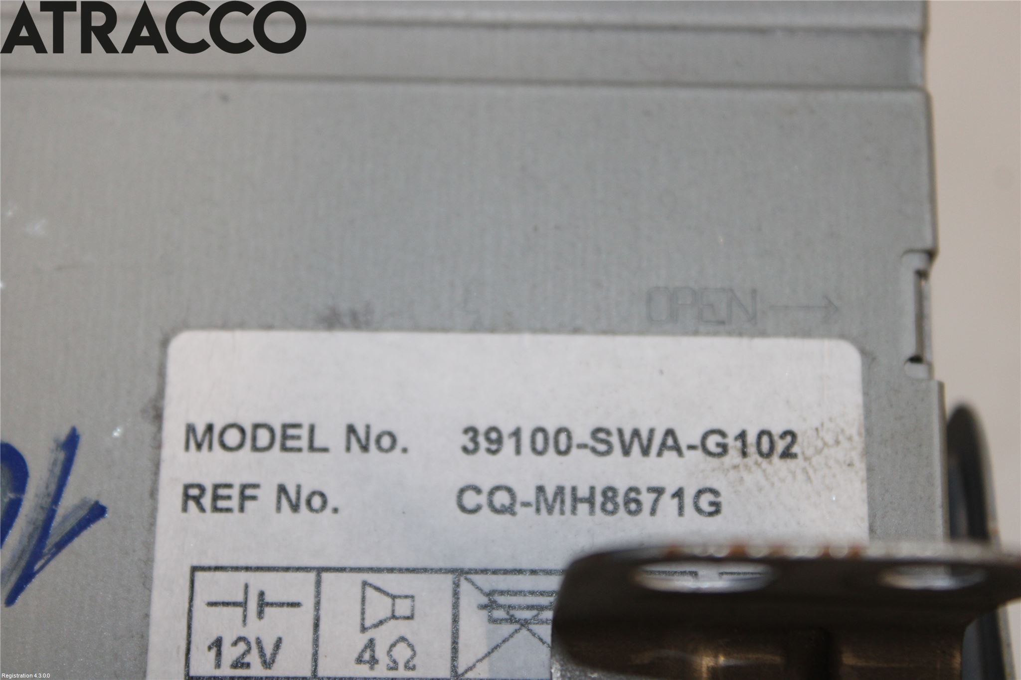 Honda CR-V 07-12 Stereo Radio