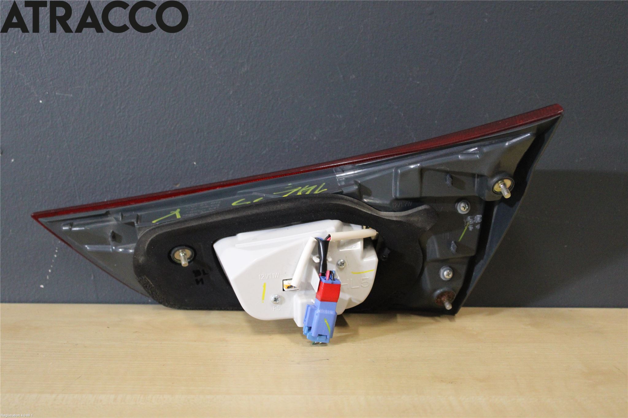 Toyota AURIS 13-19 Baklykt Venstre  På Luke(Indre