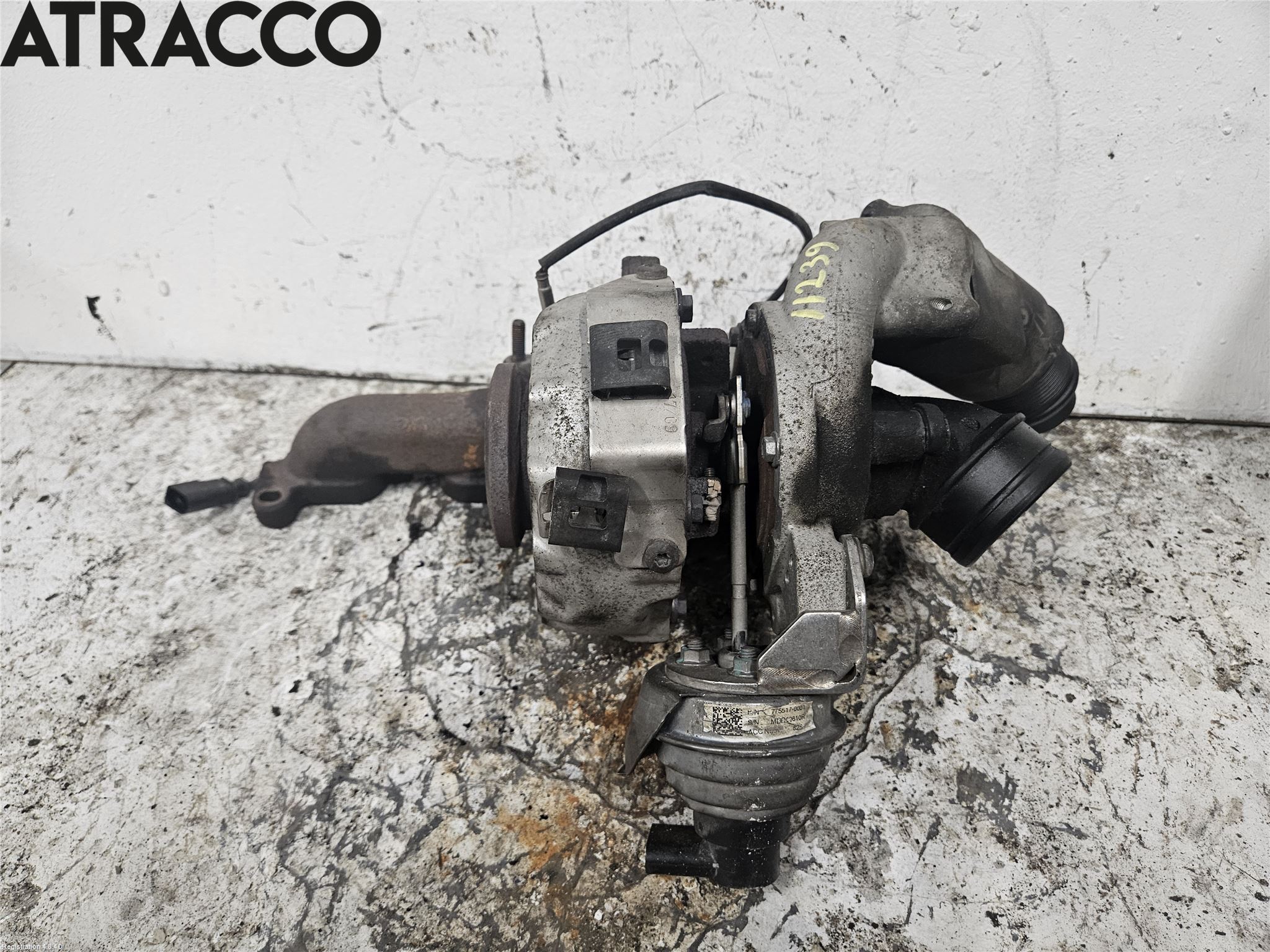 Volkswagen VW GOLF VI 09-13 Turboaggregat