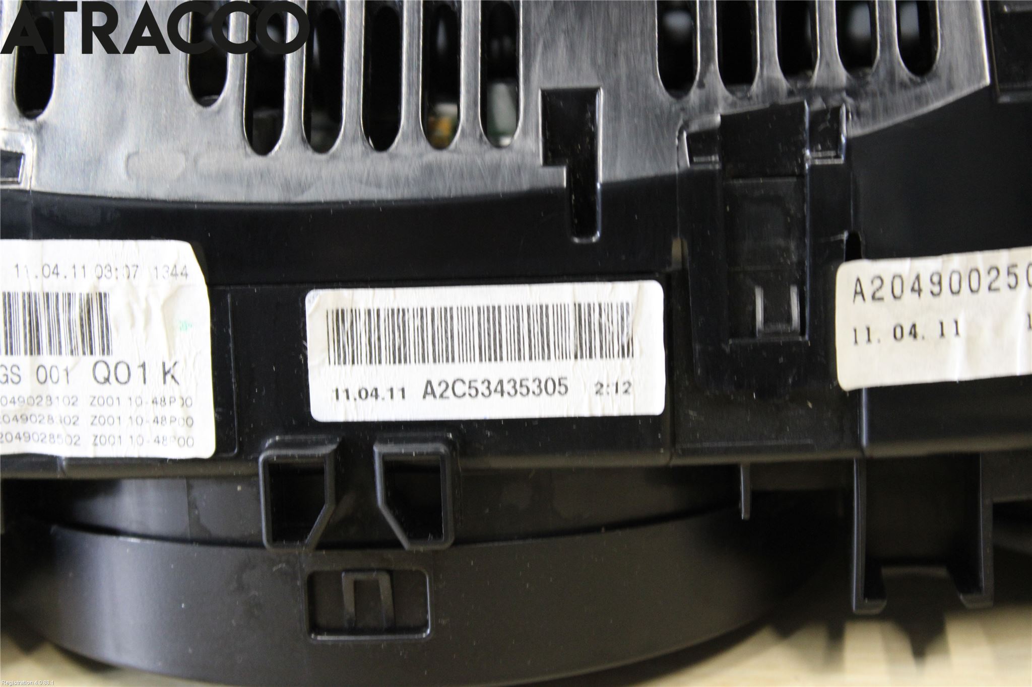 Mercedes-Benz MB C-KLASS (W204) 07-15 Instr Speedometer