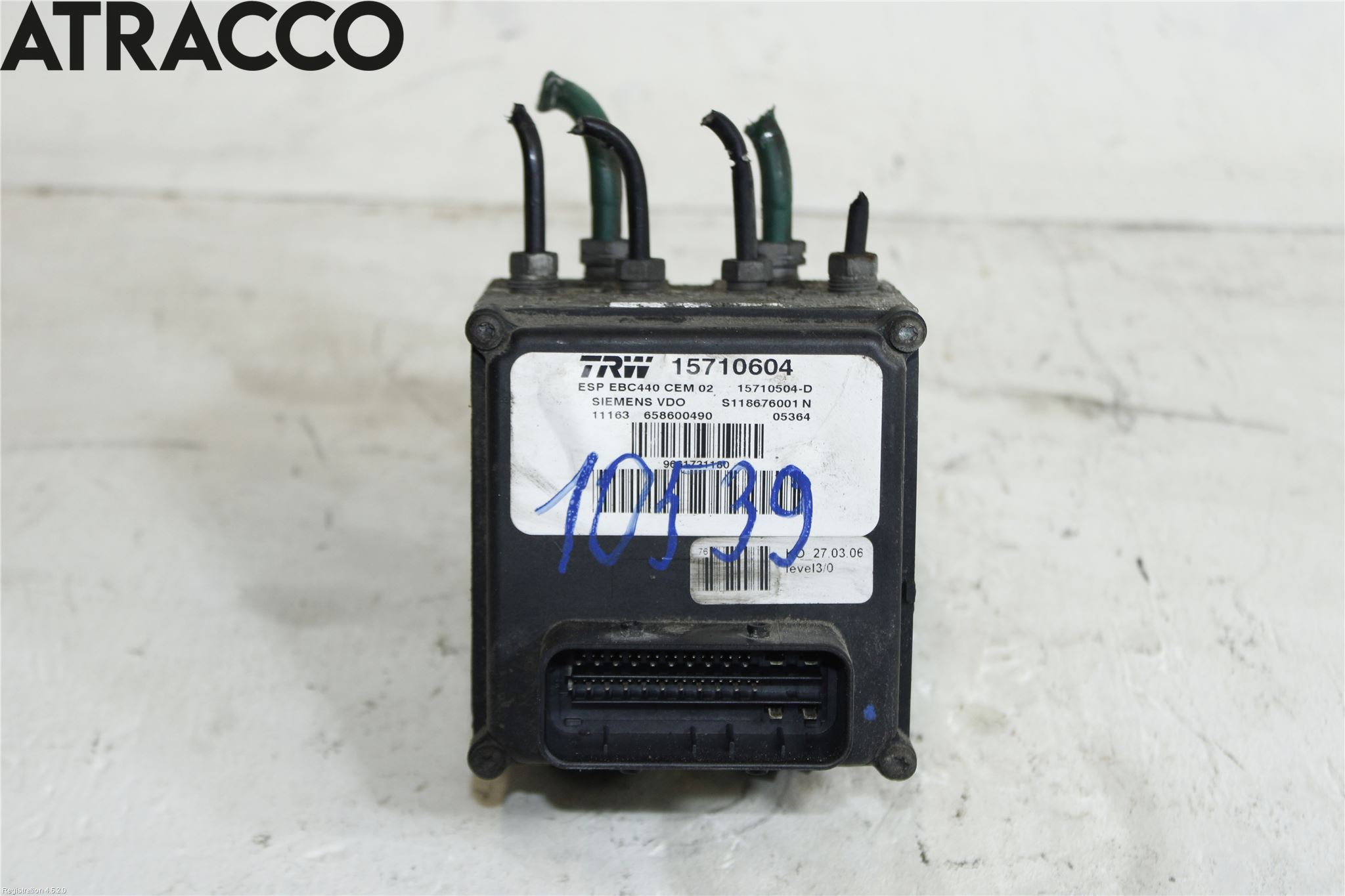 Peugeot 407 Abs Hydraulikkaggregat