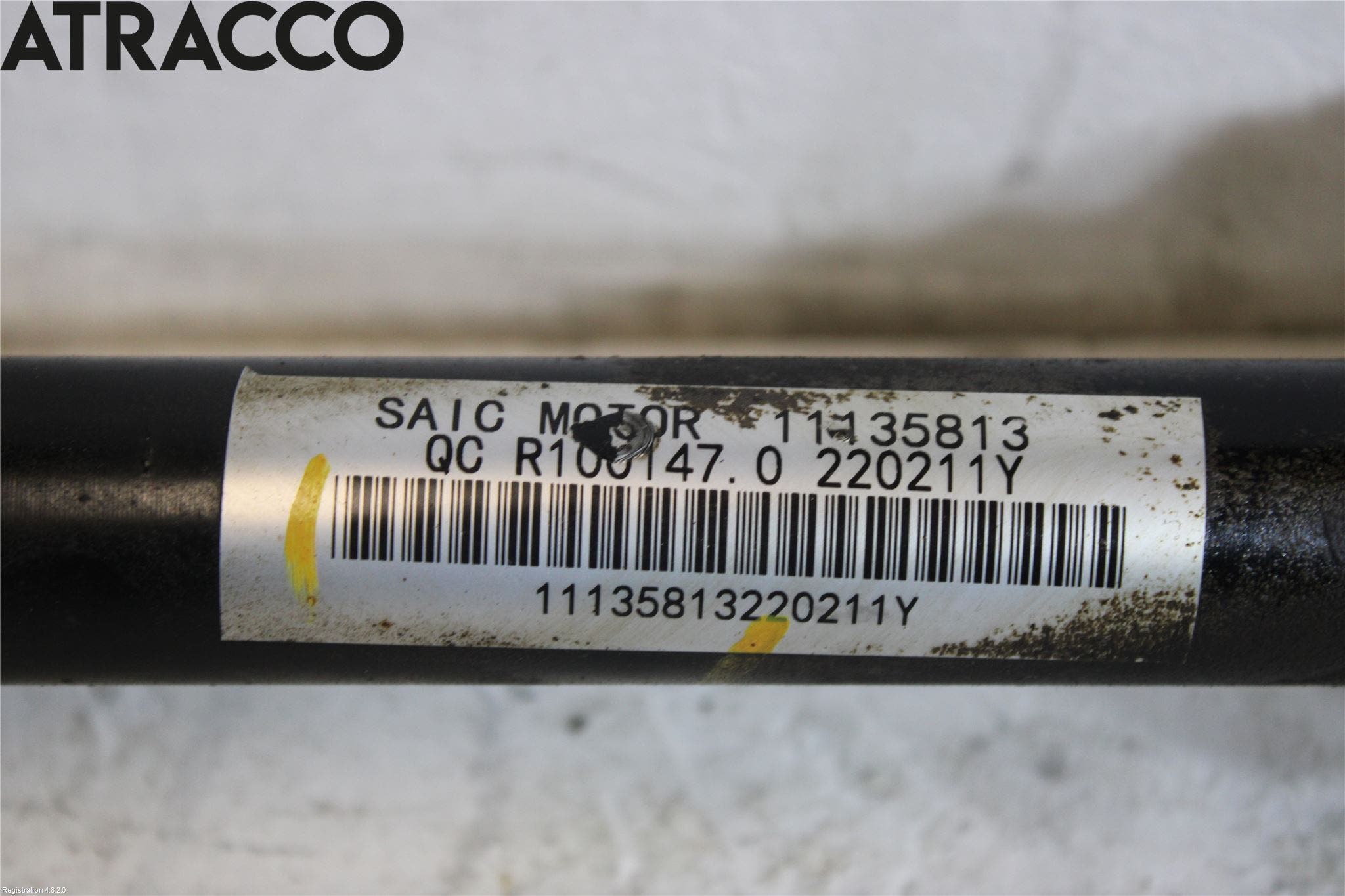 MG ZS EV 20- Drivaksel Foran Kompl Høyre