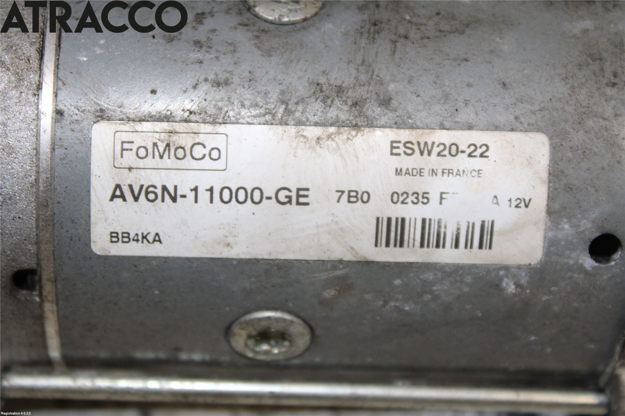 Ford MONDEO 07-15 Startmotor Diesel