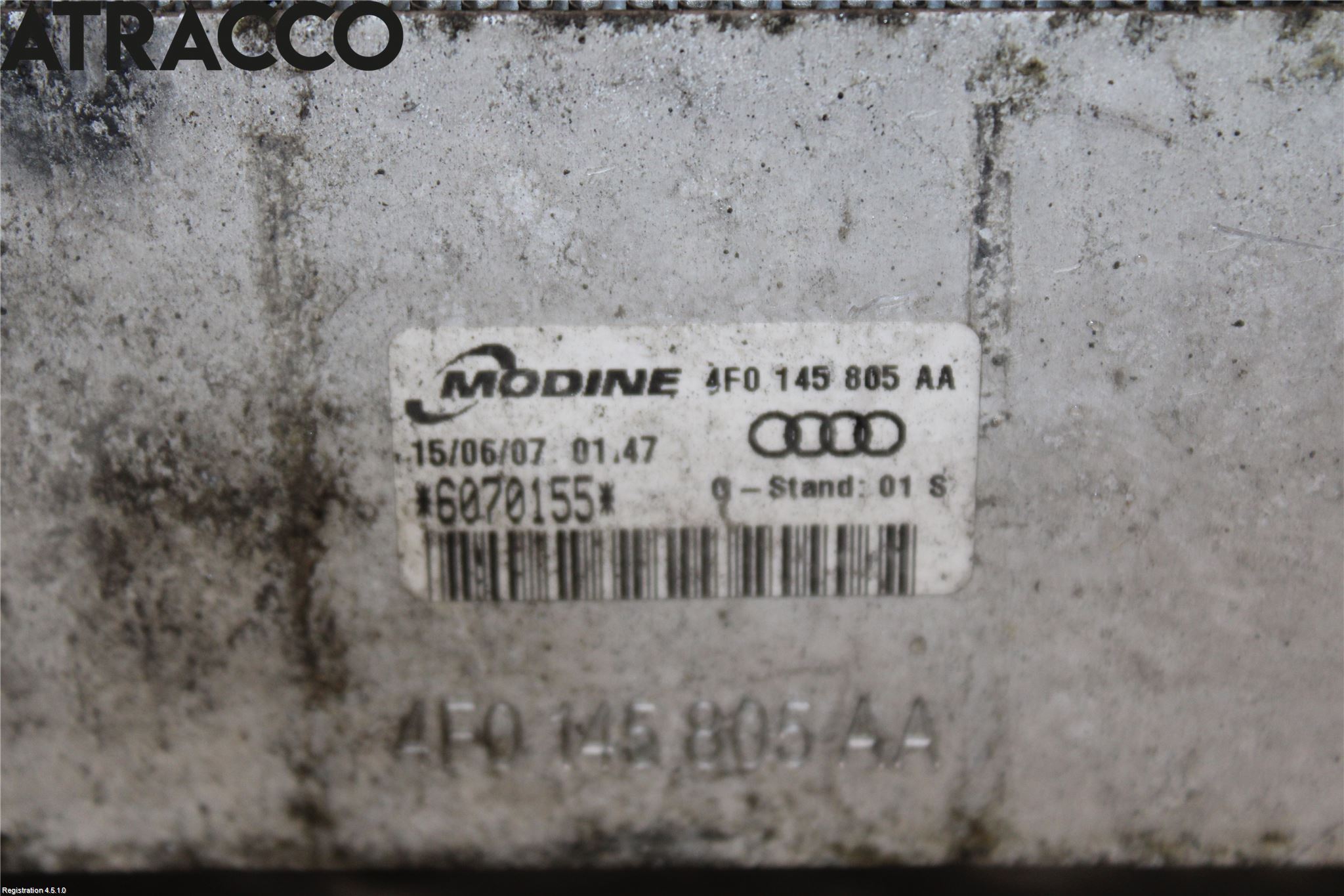 Audi A6/S6     05-11 Intercooler Radiator