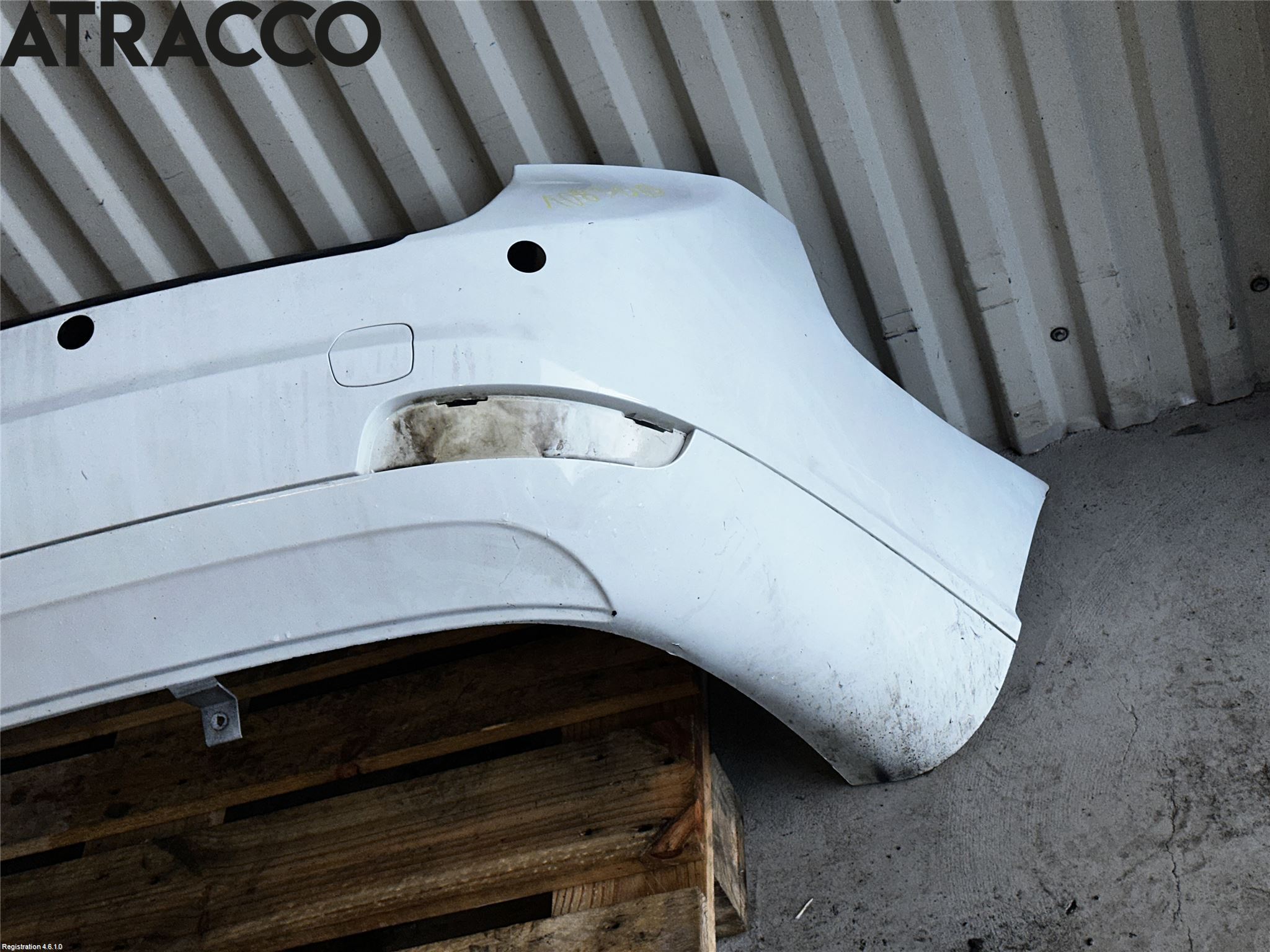 Volvo V50 08-12 Støtfanger Bak