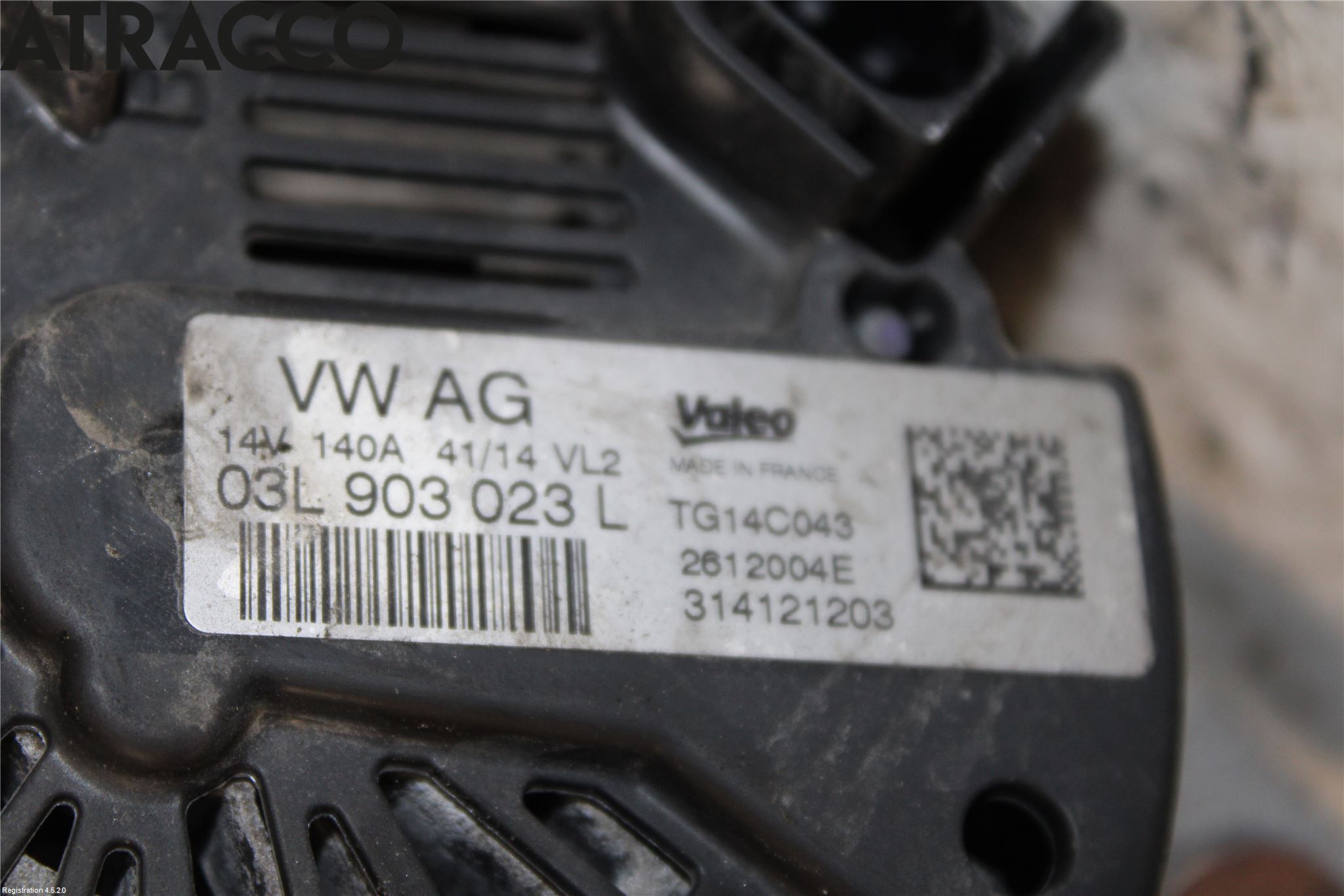 Volkswagen VW GOLF / E-GOLF VII 13-20 Dynamo