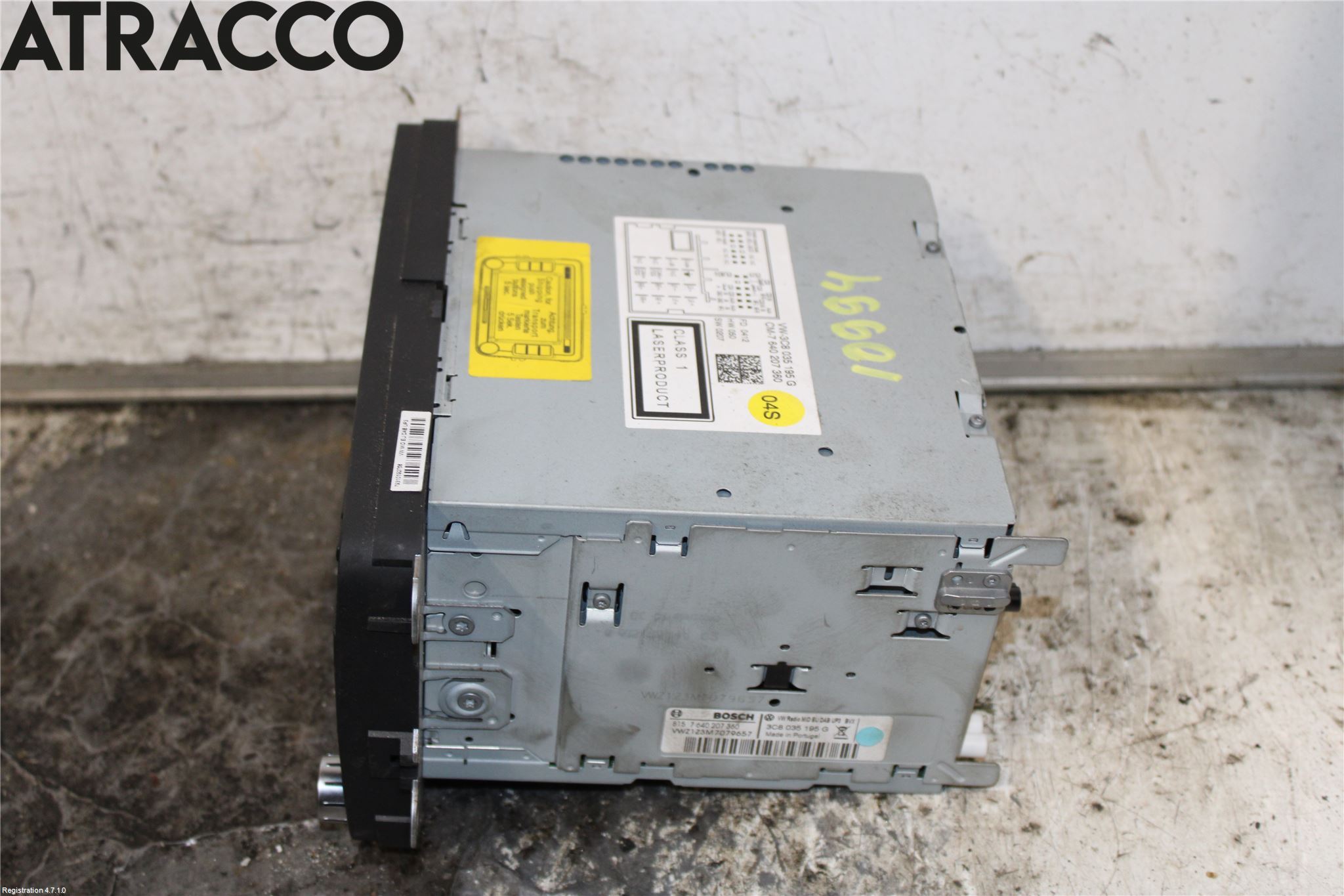 Volkswagen VW TOURAN 10-15 Stereo Radio Med Cd