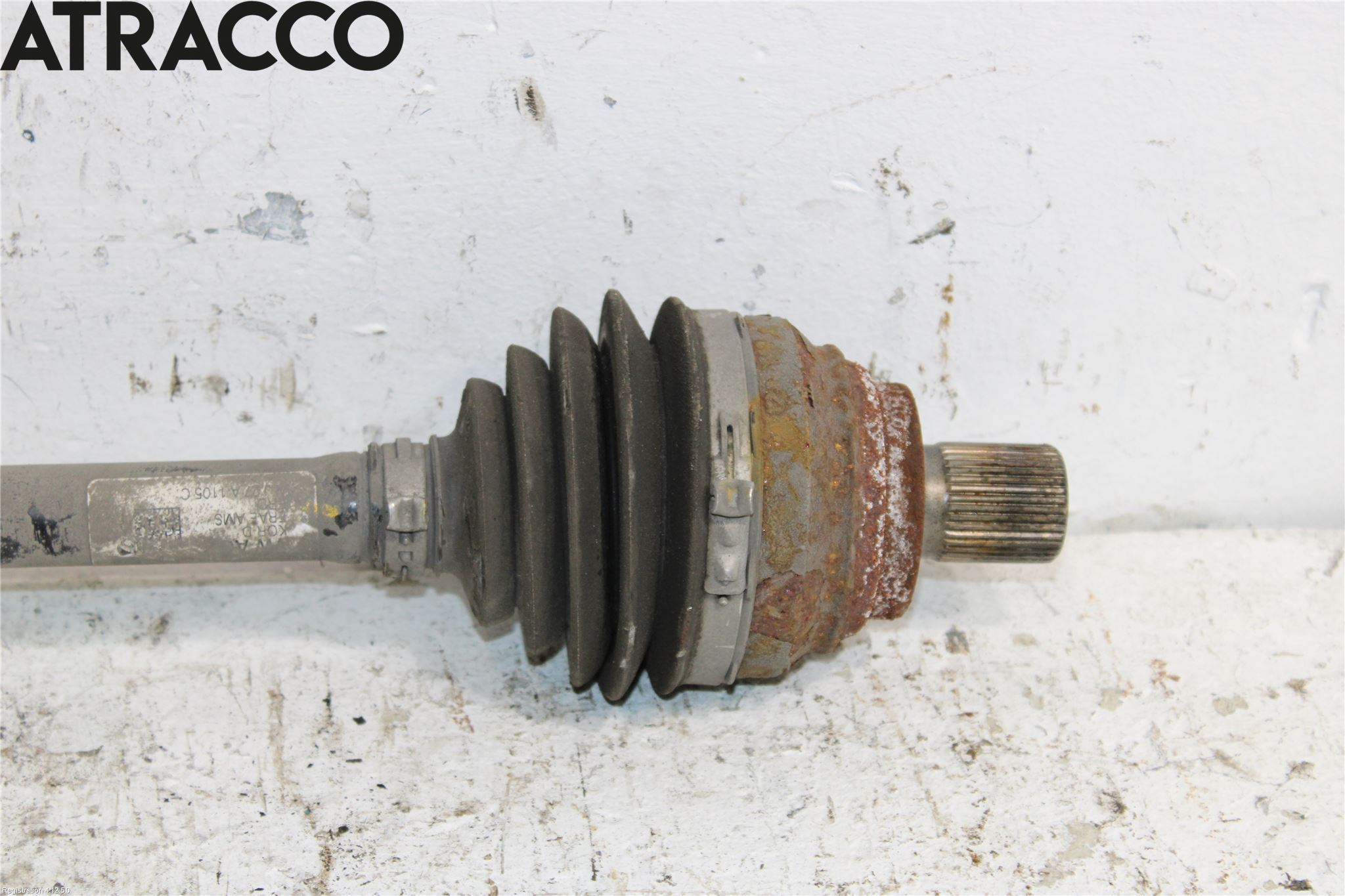 Volkswagen VW CADDY 21- Drivaksel Bak Kompl Venstre