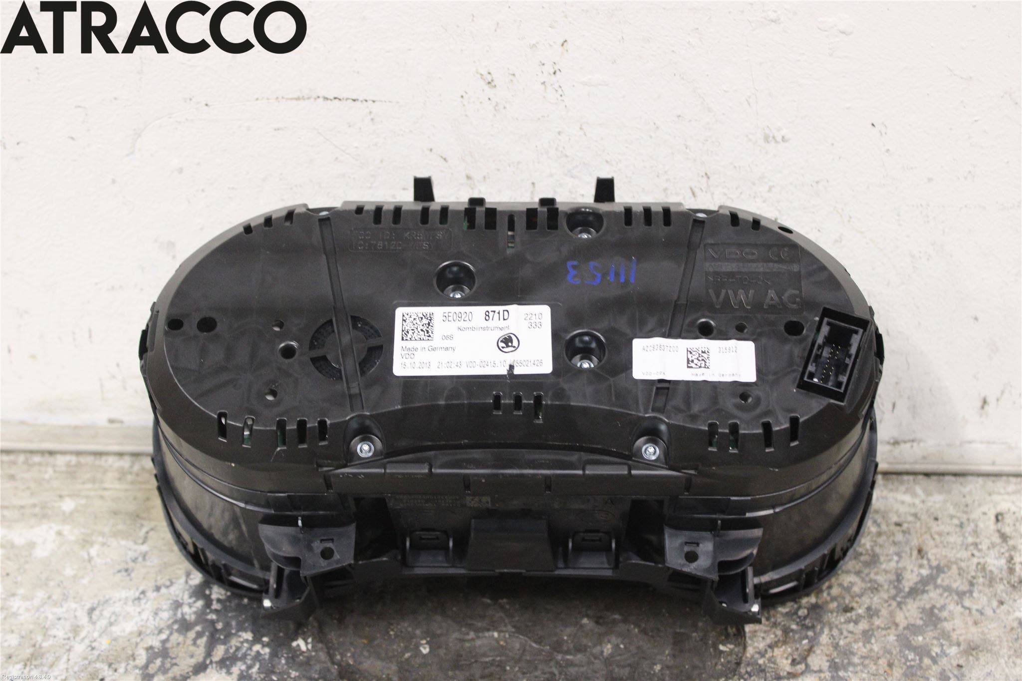 Skoda OCTAVIA (5E) 13-20 Instr Kombinert