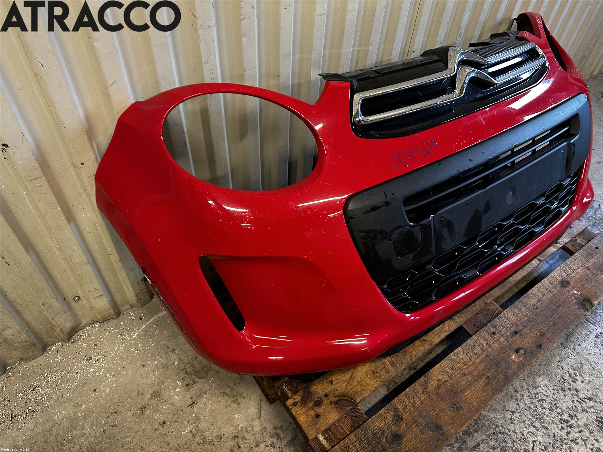 Citroen C1 14-22 Støtfanger Foran